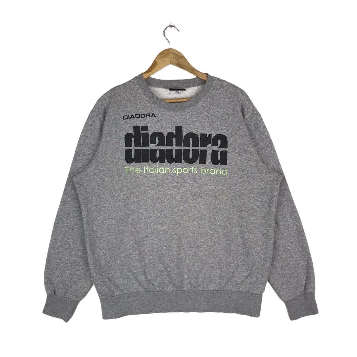 Diadora Vintage Sportswear Diadora Sweatshirt Size US L / EU 52-54 / 3 - 1 Thumbnail