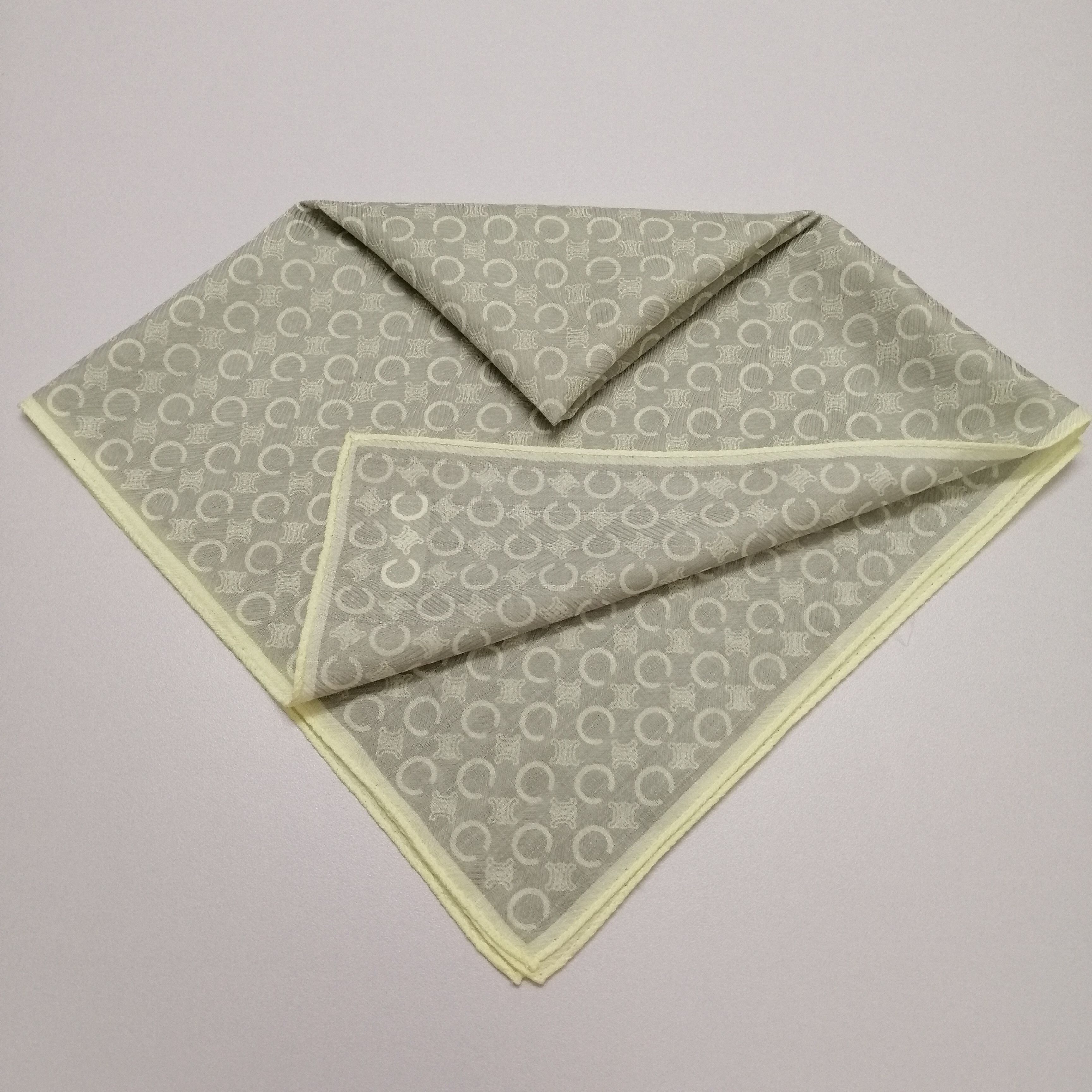 Celine × Vintage Celine Handkerchief/Neckerchief/Bandana-KD2132 Size ONE SIZE - 6 Thumbnail