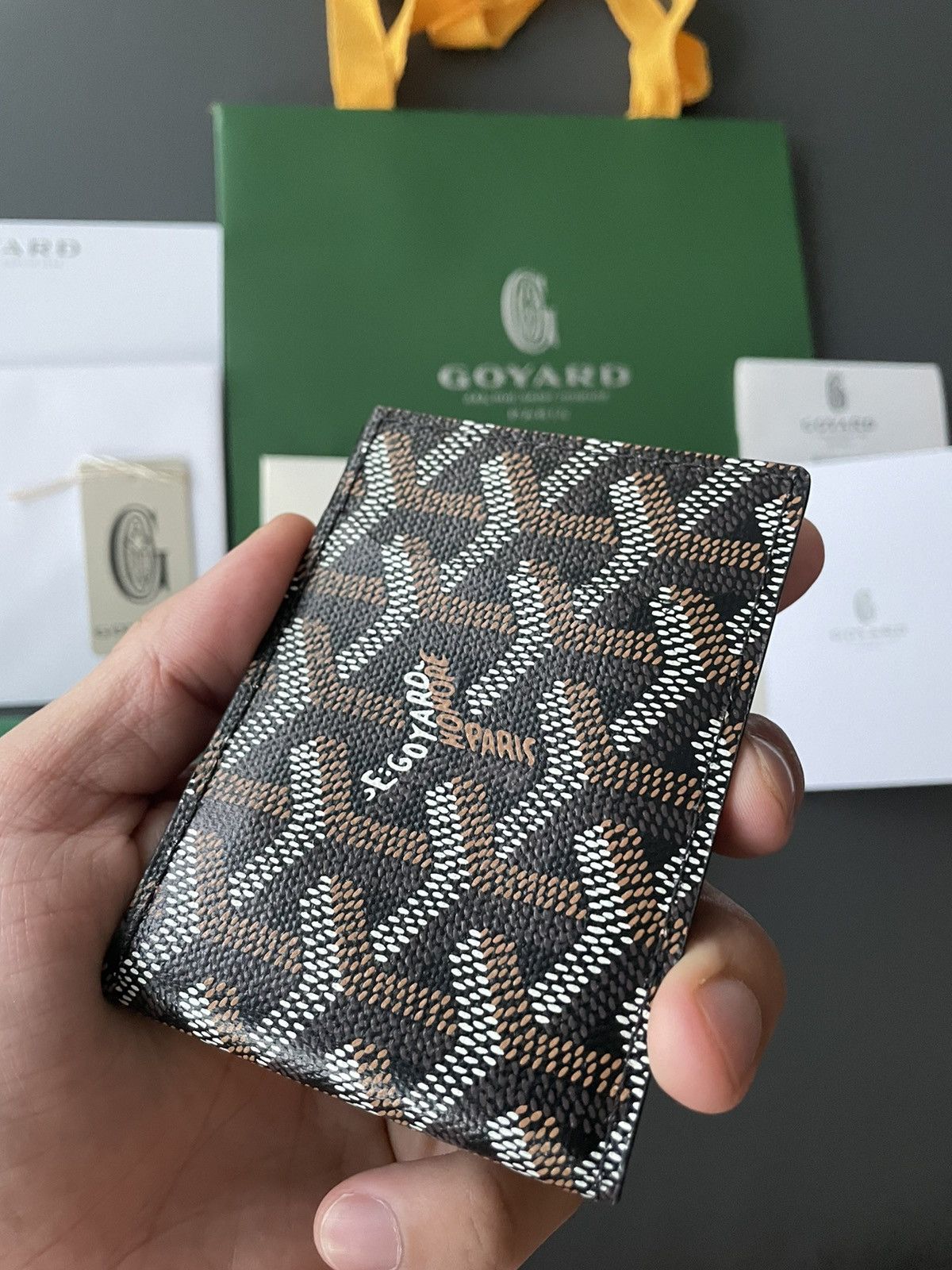 Goyard Rare Limited Edition Brand New Iconic Goyard Logo Wallet Size ONE SIZE - 22 Thumbnail