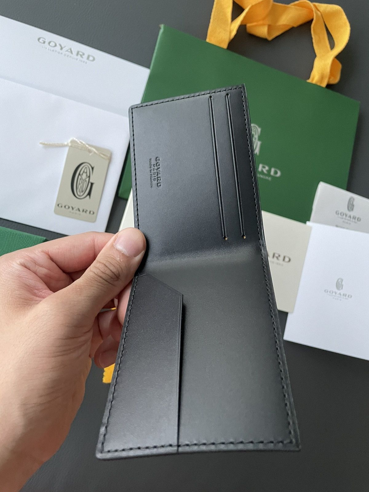 Goyard Rare Limited Edition Brand New Iconic Goyard Logo Wallet Size ONE SIZE - 14 Thumbnail