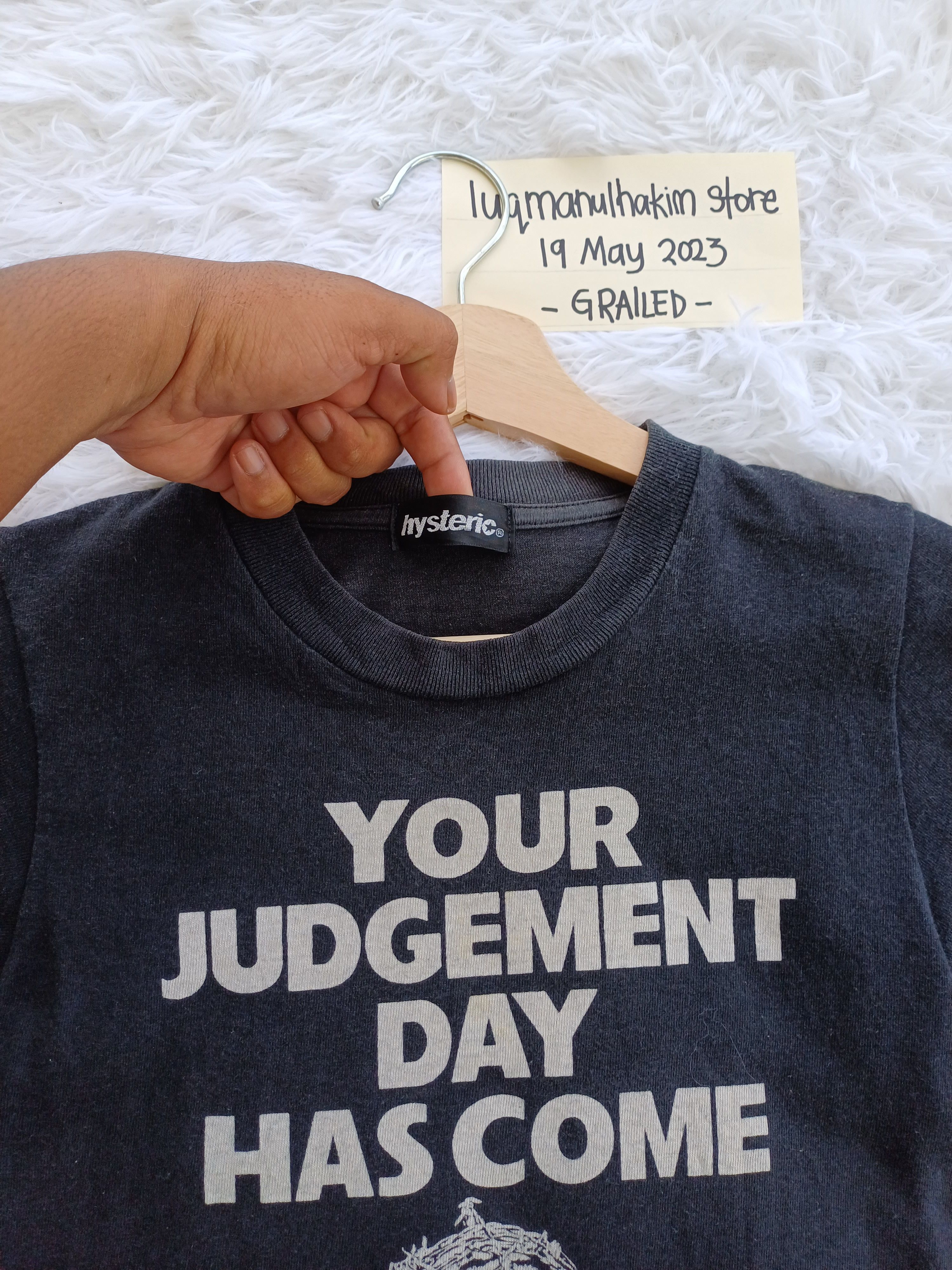 Hysteric Glamour Rare Vintage Hysteric Glamour The Judge Tshirt Size US XS / EU 42 / 0 - 6 Thumbnail