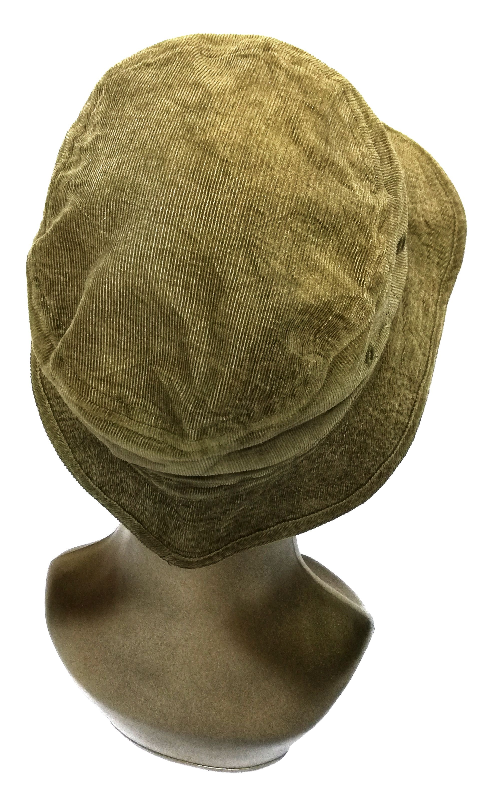 Japanese Brand 🔥Vincenzo Valentino Corduroy Bucket Hat Cotton🔥 Size ONE SIZE - 5 Thumbnail