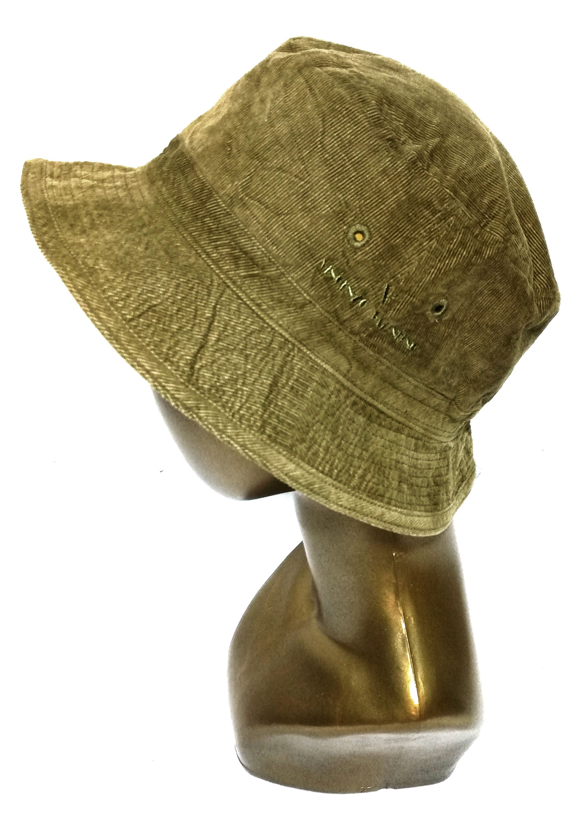 Japanese Brand 🔥Vincenzo Valentino Corduroy Bucket Hat Cotton🔥 Size ONE SIZE - 1 Thumbnail