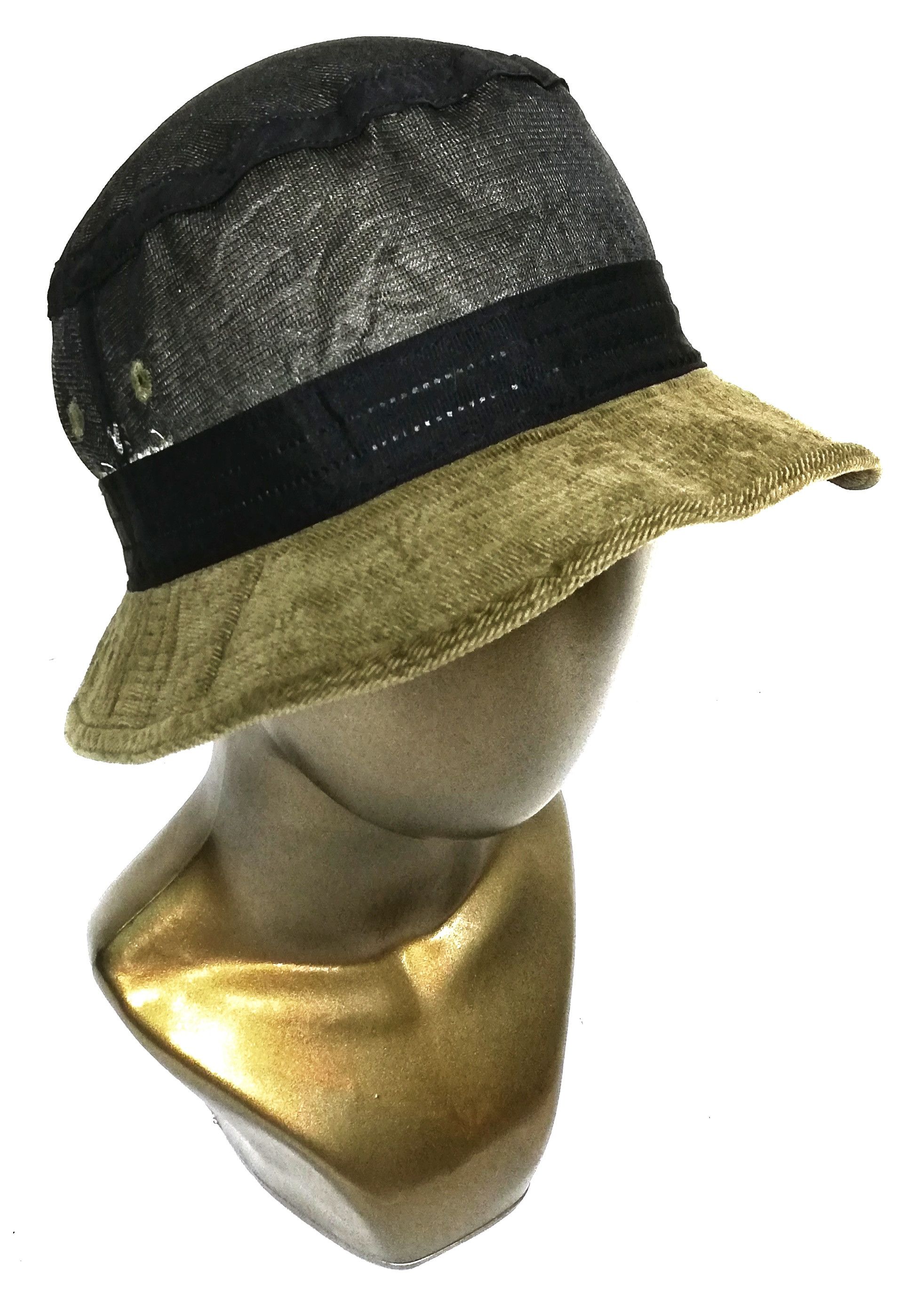 Japanese Brand 🔥Vincenzo Valentino Corduroy Bucket Hat Cotton🔥 Size ONE SIZE - 9 Thumbnail