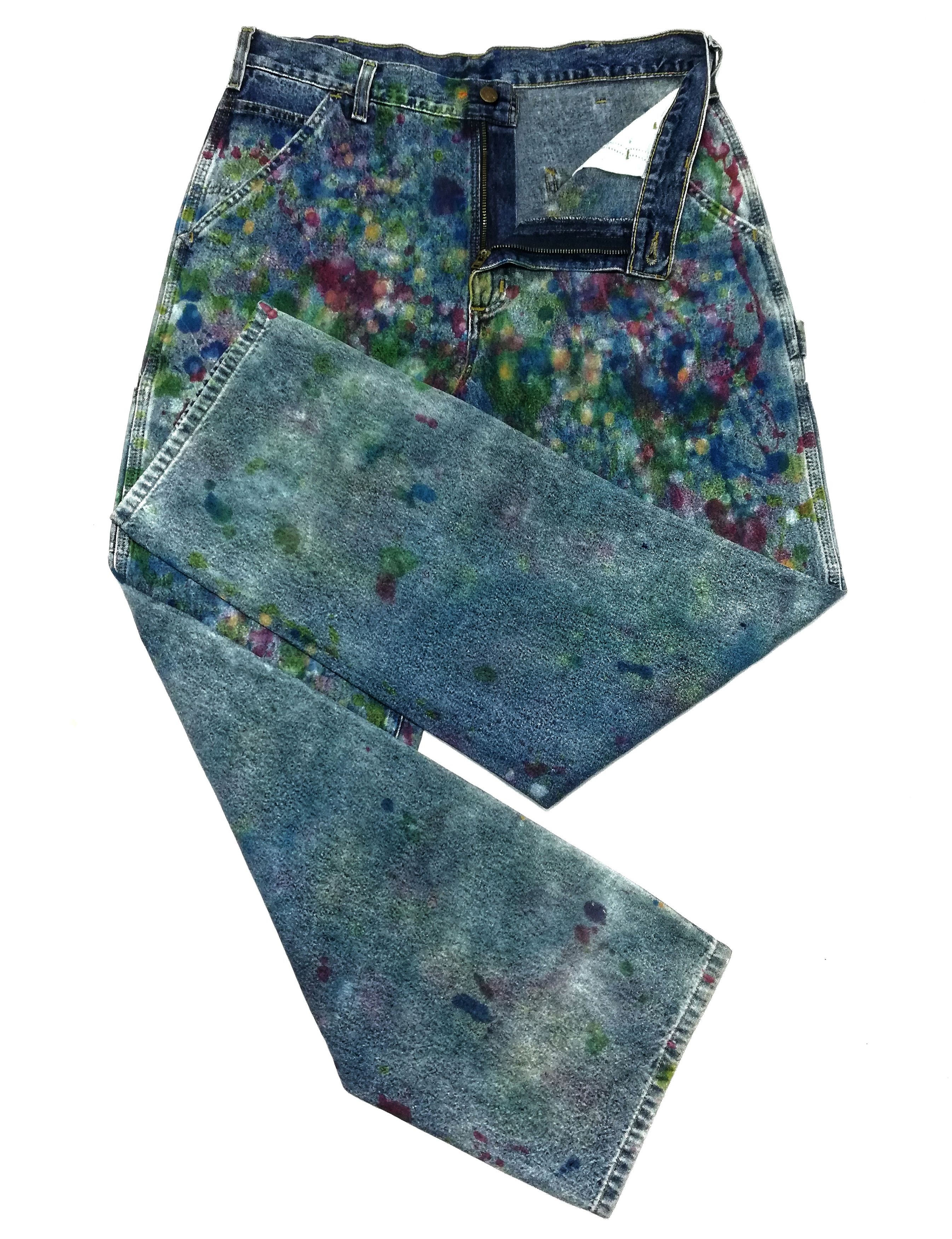 🔥Very Rare Carhartt Custom Paint Splatter Work Pants🔥