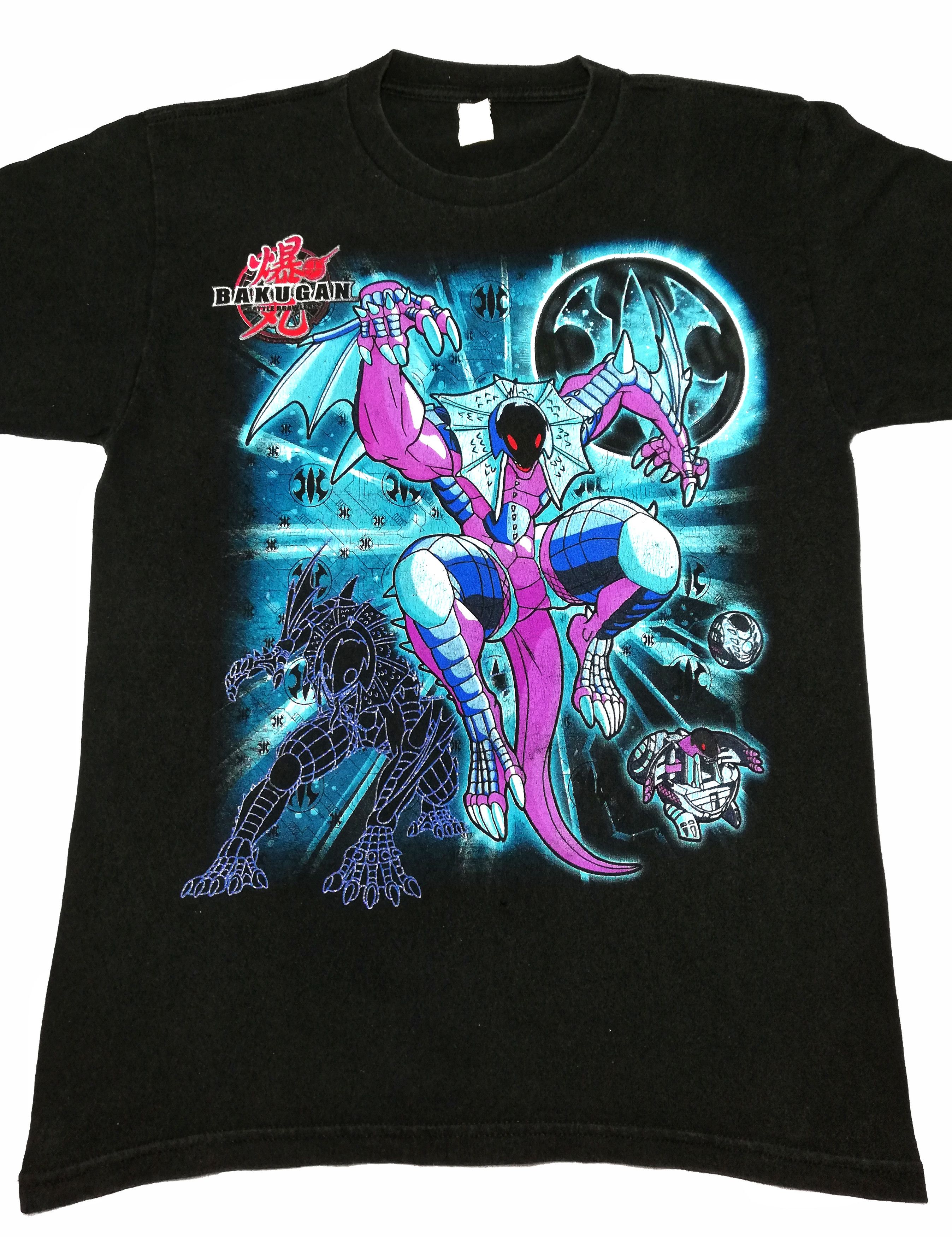 Anime × Cartoon Network 🔥Softspun Vintage 2000's Bakugan Battle Brawlers Anime🔥 Size US S / EU 44-46 / 1 - 1 Thumbnail