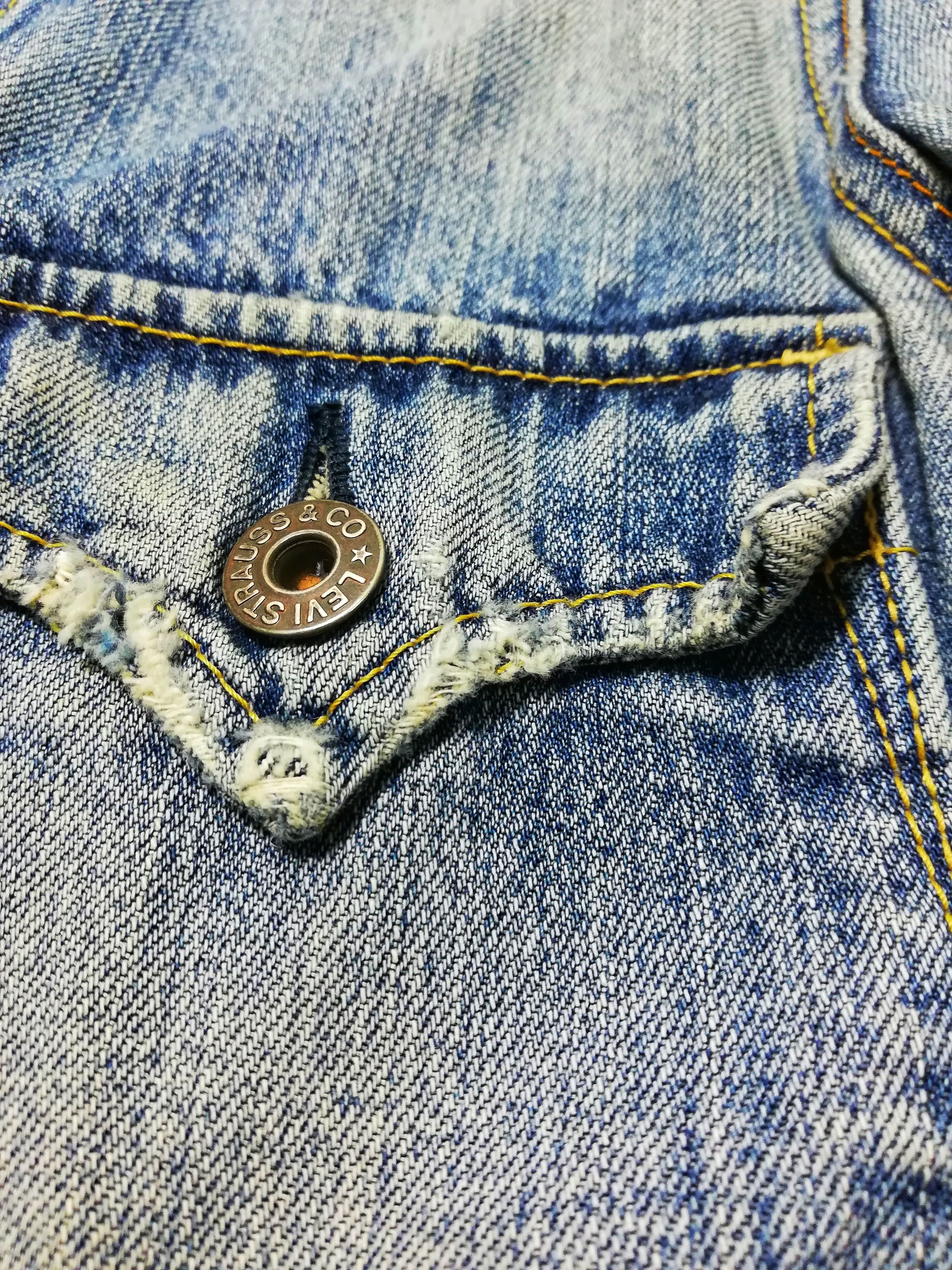 Levi's 🔥Very Rare Distressed Levis Strauss Jeans Workwear Jacket Size US M / EU 48-50 / 2 - 9 Thumbnail