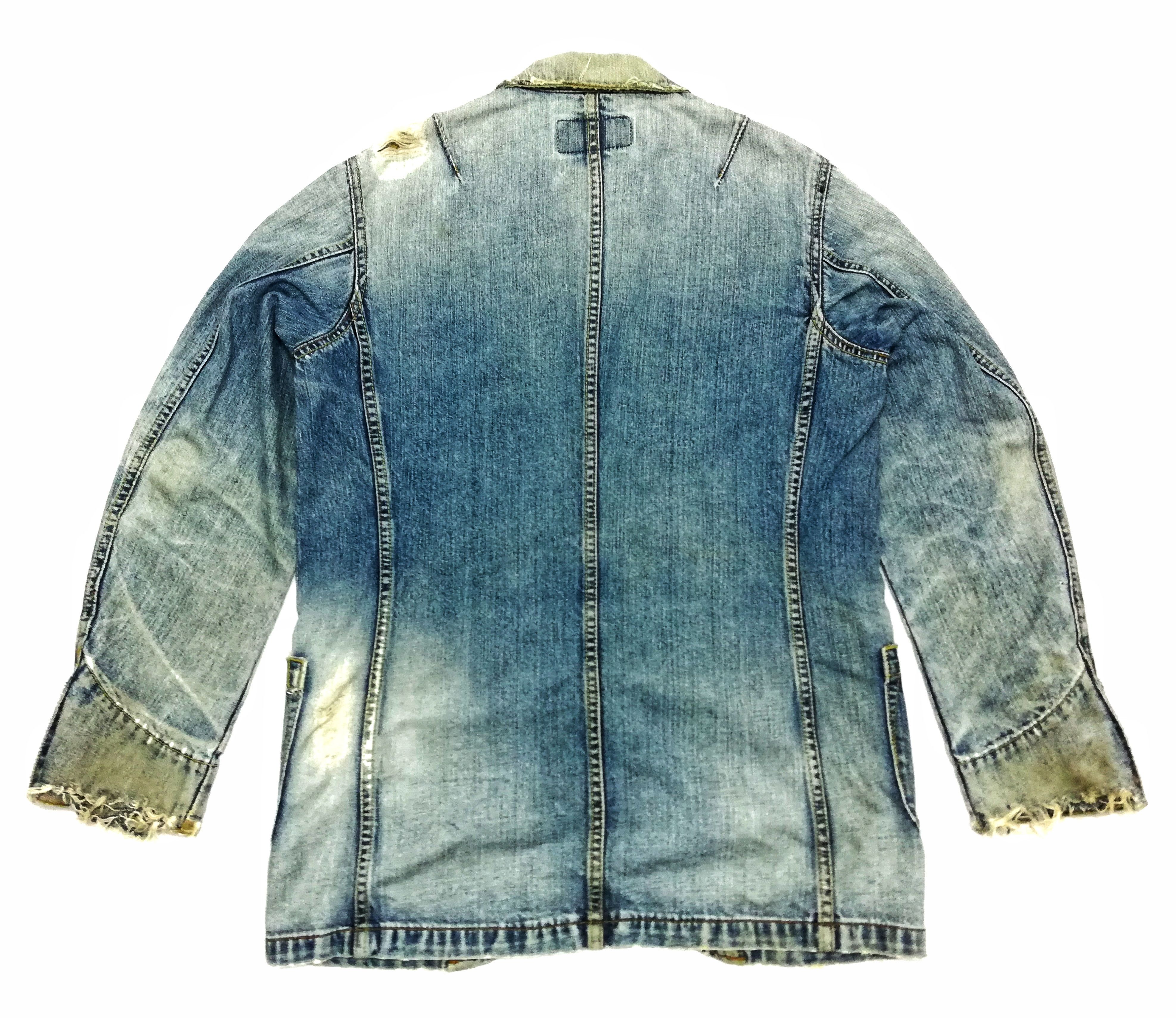 Levi's 🔥Very Rare Distressed Levis Strauss Jeans Workwear Jacket Size US M / EU 48-50 / 2 - 14 Thumbnail