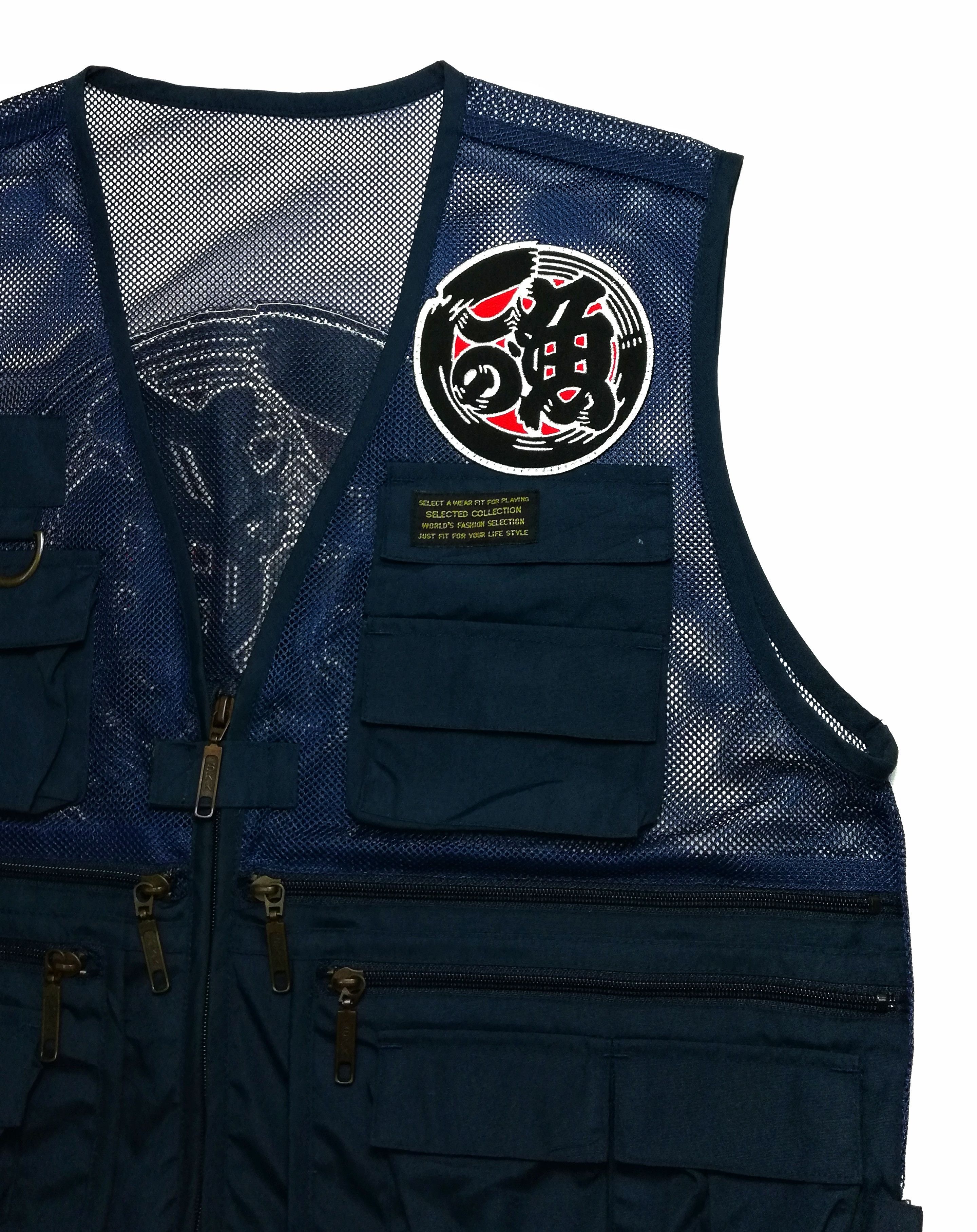 Japanese Brand 🔥Unknown Brand Mesh Vest Nice Design Polyester/Cotton🔥 Size US M / EU 48-50 / 2 - 5 Thumbnail