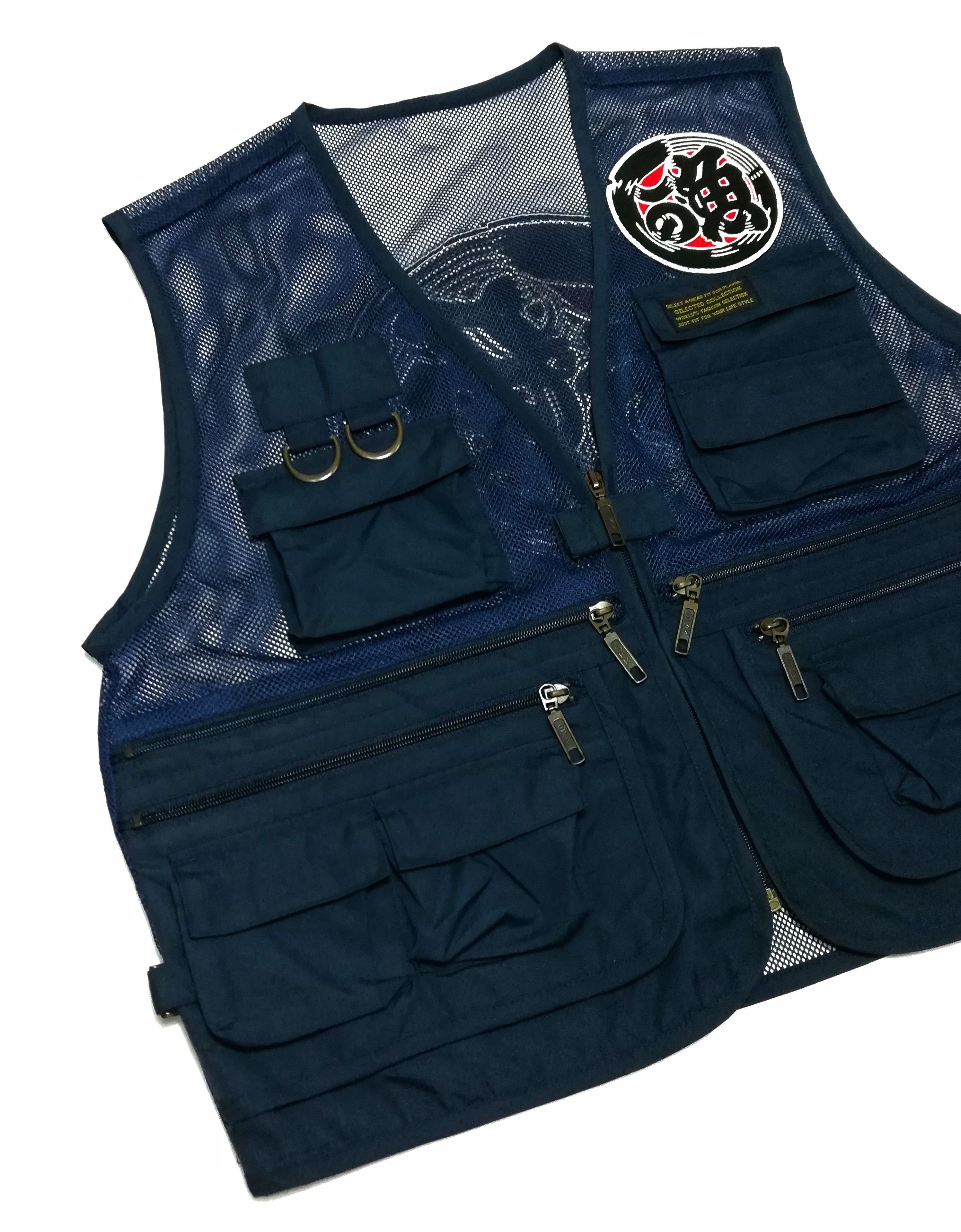 Japanese Brand 🔥Unknown Brand Mesh Vest Nice Design Polyester/Cotton🔥 Size US M / EU 48-50 / 2 - 2 Thumbnail