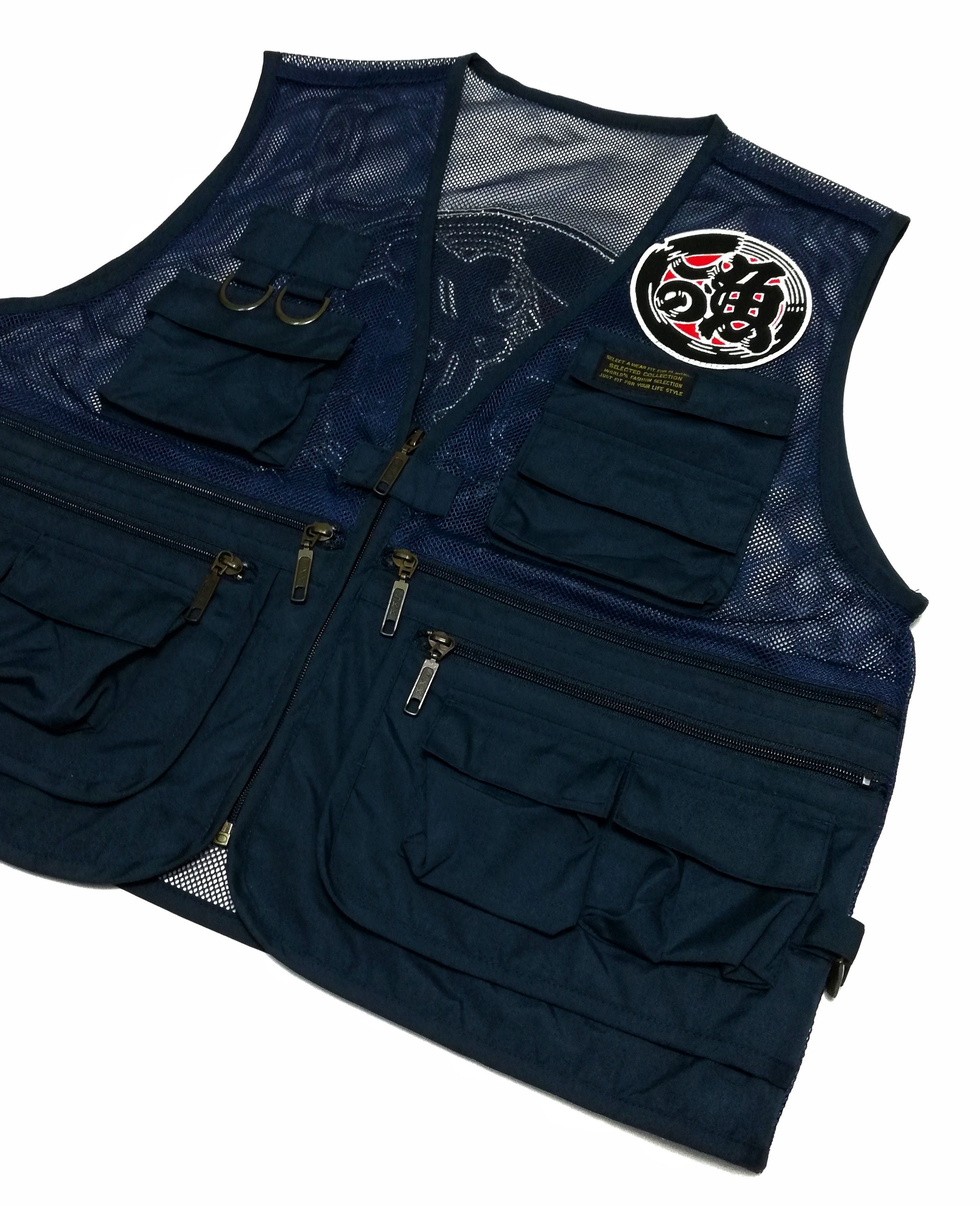 Japanese Brand 🔥Unknown Brand Mesh Vest Nice Design Polyester/Cotton🔥 Size US M / EU 48-50 / 2 - 3 Thumbnail