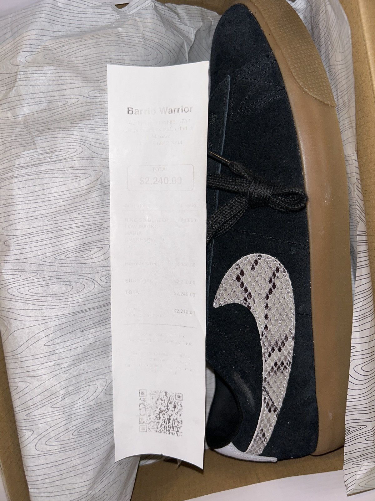 Nike × Wacko Maria Nike SB Blazer Low x Wacko Maria Size US 11.5 / EU 44-45 - 9 Thumbnail