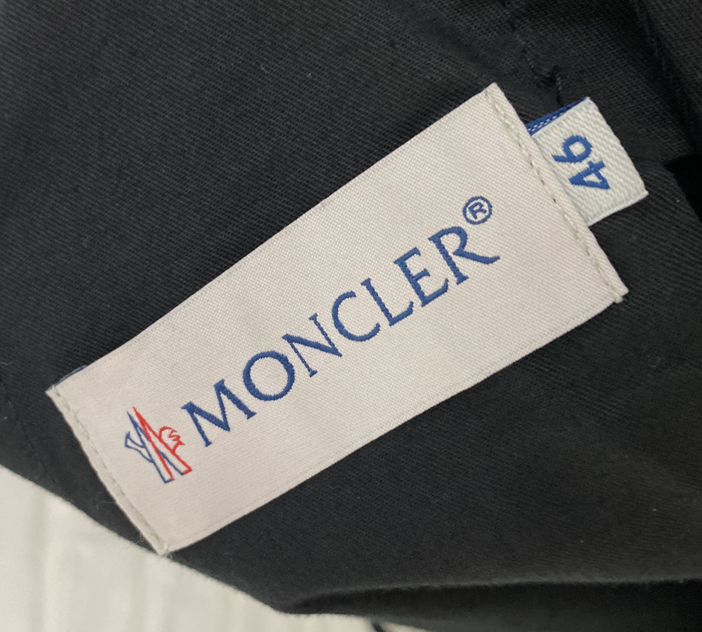 Moncler Men's Moncler Black Classic Pants Pantalone Sportivo Sz 46 Size US 30 / EU 46 - 7 Thumbnail