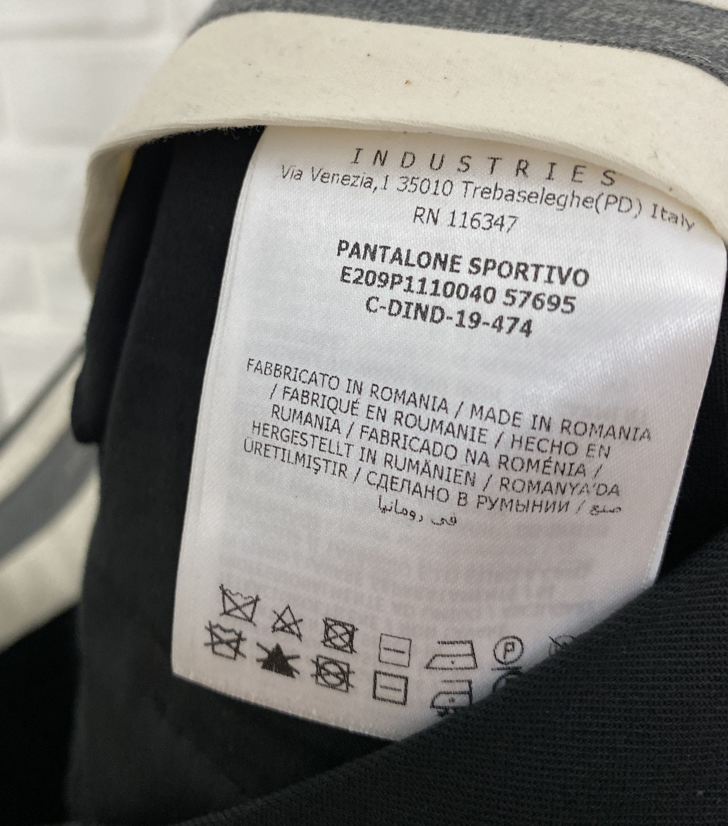 Moncler Men's Moncler Black Classic Pants Pantalone Sportivo Sz 46 Size US 30 / EU 46 - 6 Thumbnail