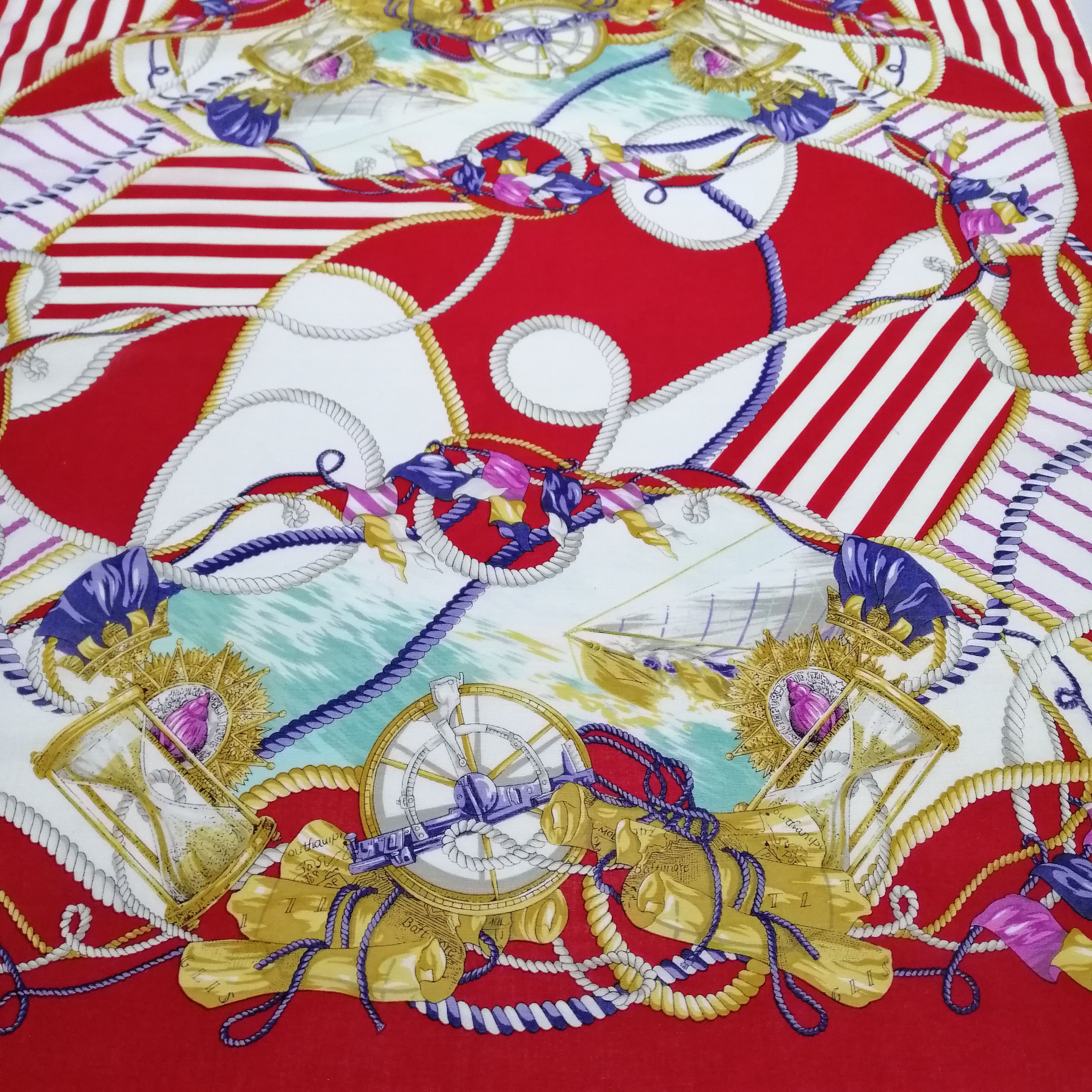 Celine × Vintage Celine Handkerchief/Neckerchief/Bandana-KD2240 Size ONE SIZE - 2 Thumbnail