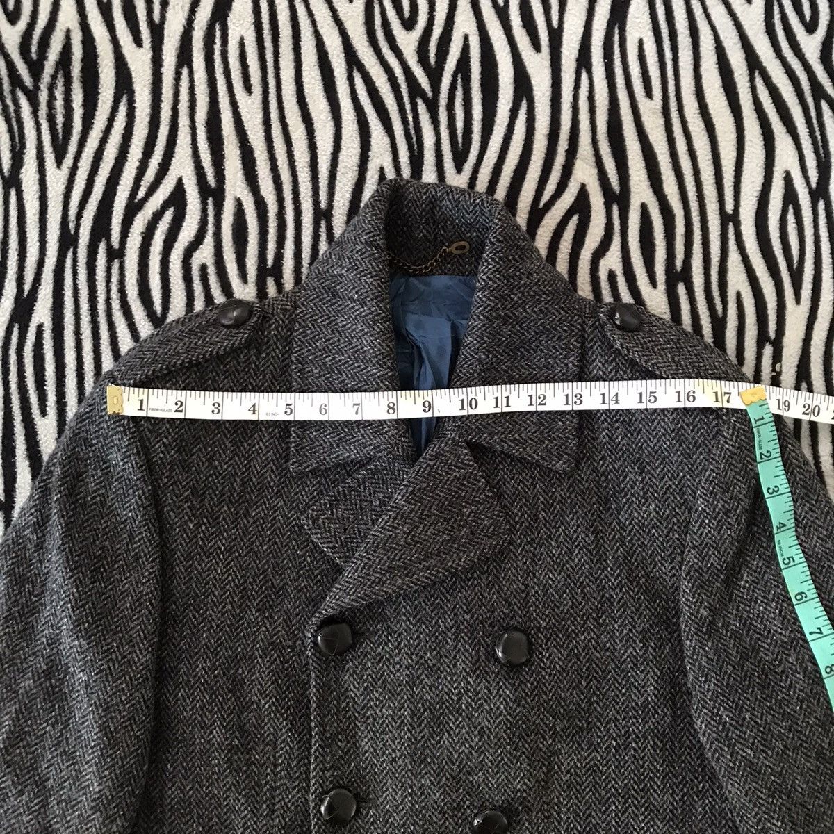 Charles Tyrwhitt Hand woven Harris Tweed 100% Pure Wool made in Hungary Size US S / EU 44-46 / 1 - 14 Thumbnail