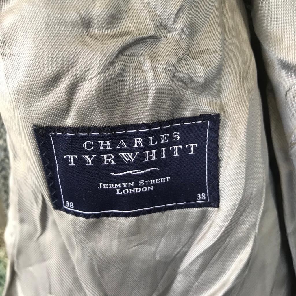 Charles Tyrwhitt Hand woven Harris Tweed 100% Pure Wool made in Hungary Size US S / EU 44-46 / 1 - 22 Thumbnail