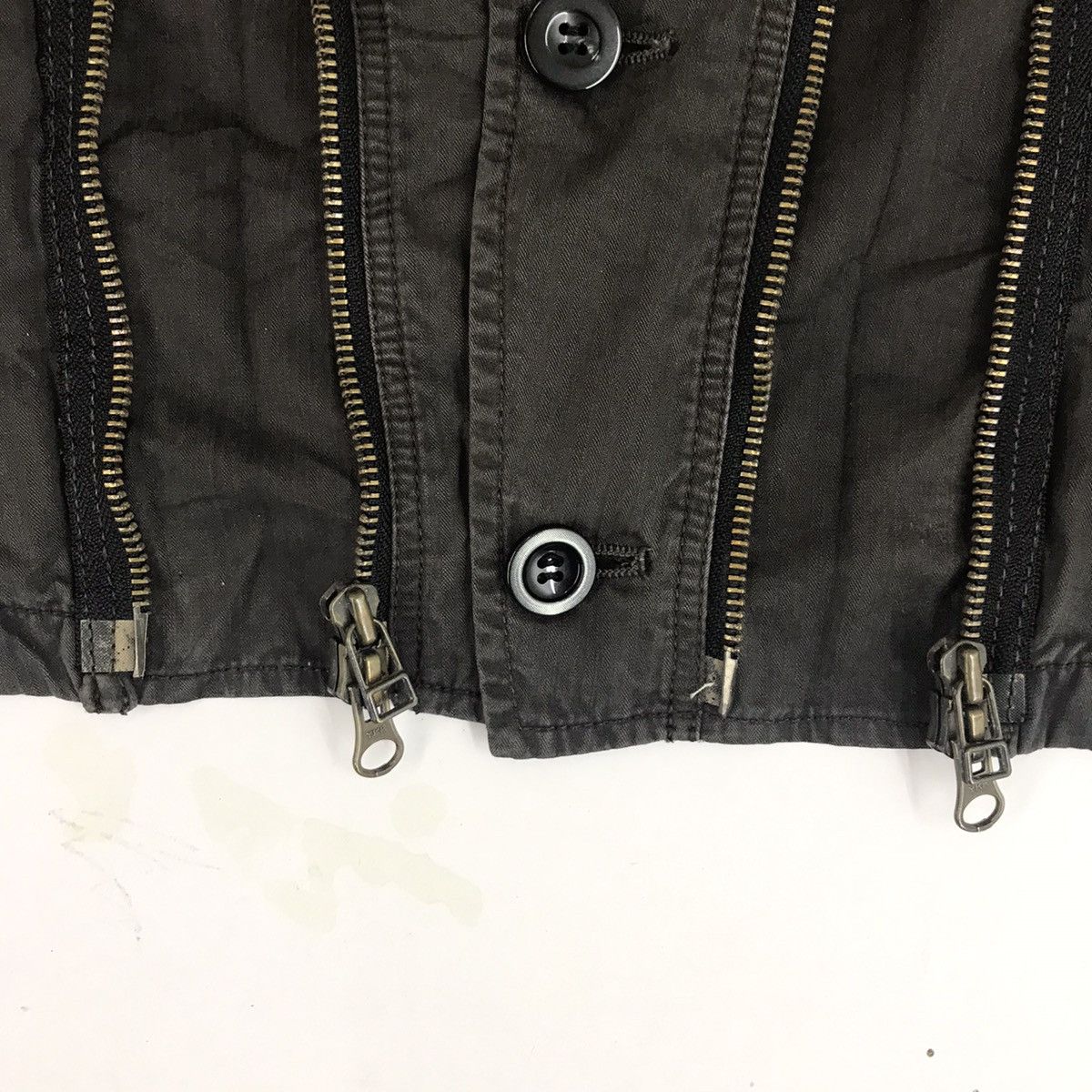 Marithe + Francois Girbaud Marithe Francois girbaud Double Zipped Jacket Size US M / EU 48-50 / 2 - 7 Thumbnail