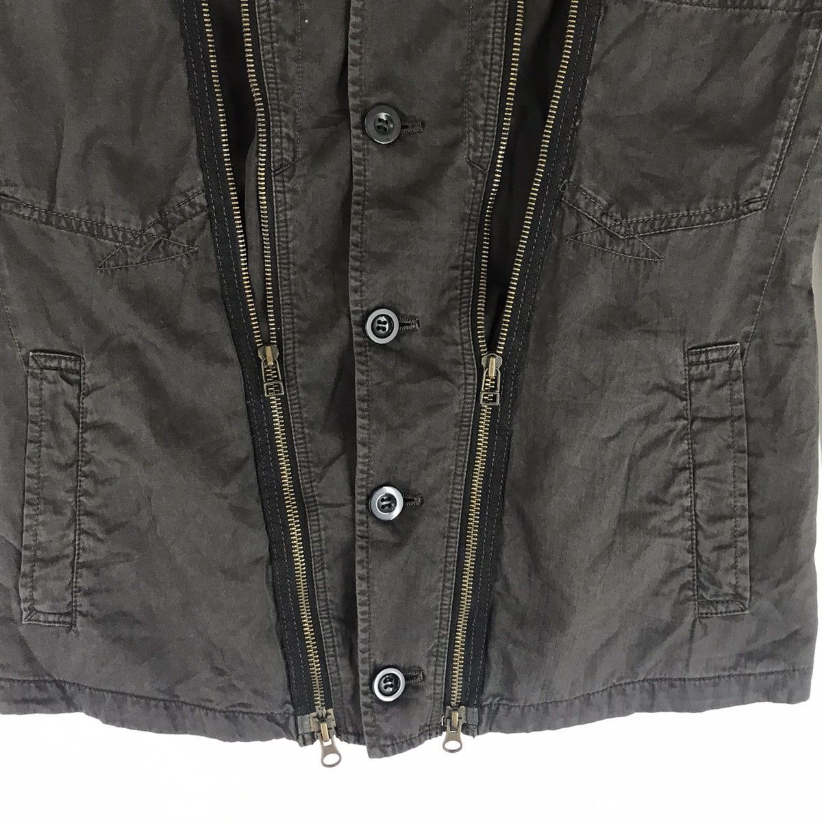Marithe + Francois Girbaud Marithe Francois girbaud Double Zipped Jacket Size US M / EU 48-50 / 2 - 4 Thumbnail