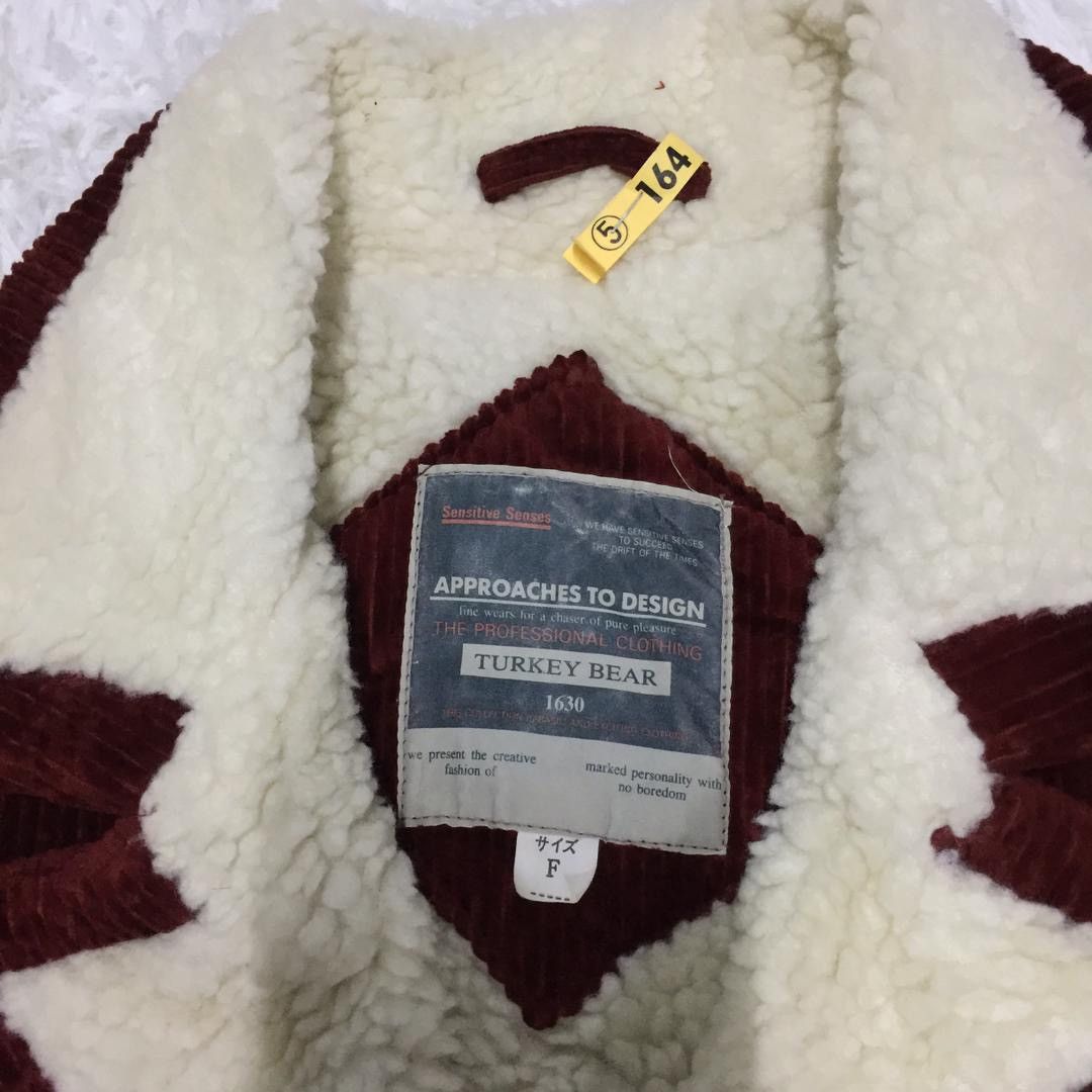 Japanese Brand Turkey bear sherpa inside jacket Size US L / EU 52-54 / 3 - 9 Thumbnail