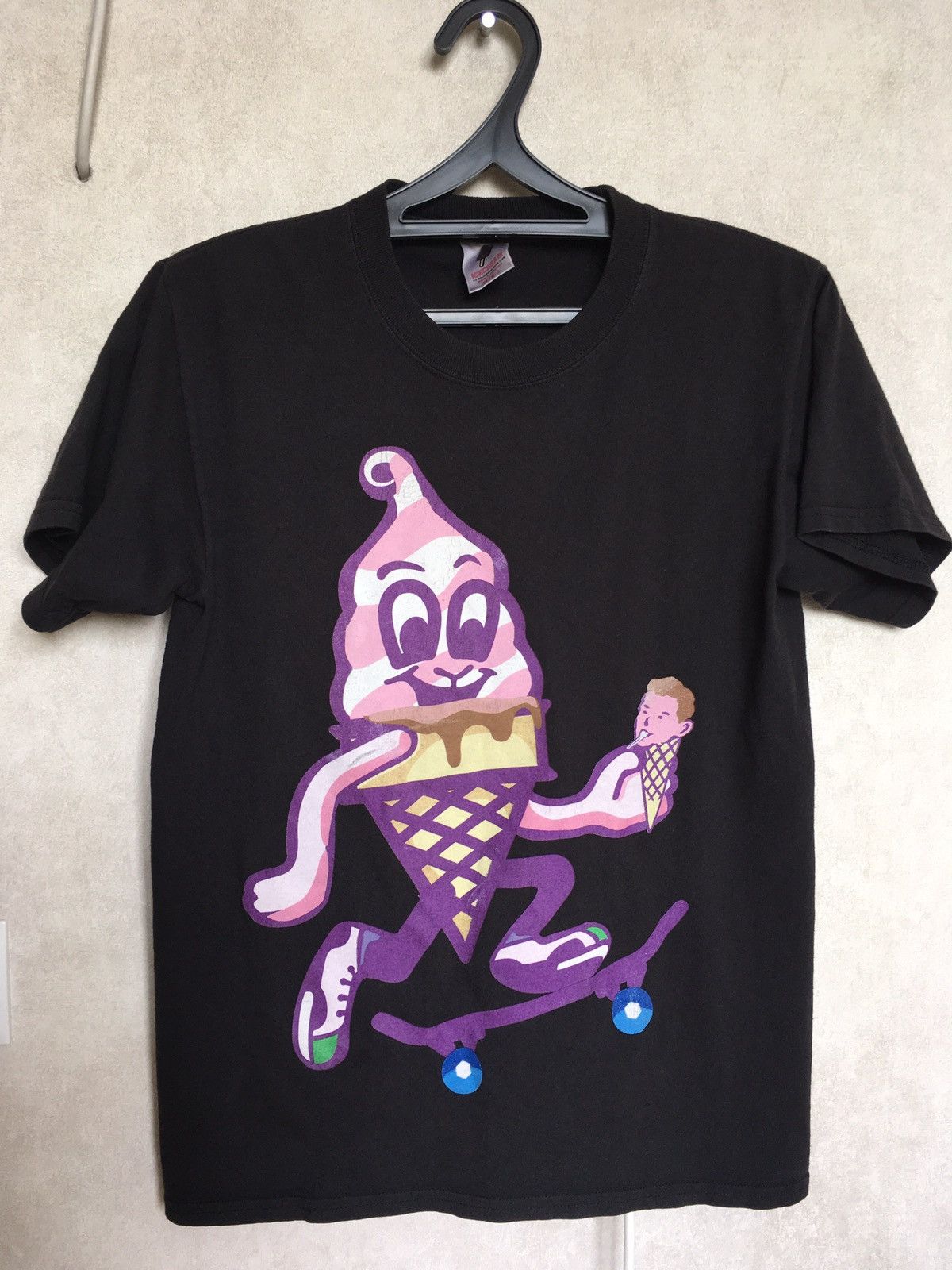 image of Billionaire Boys Club x Icecream Ice Cream Tee Bape Stussy Cav Empt Carhartt in Black (Size Small)