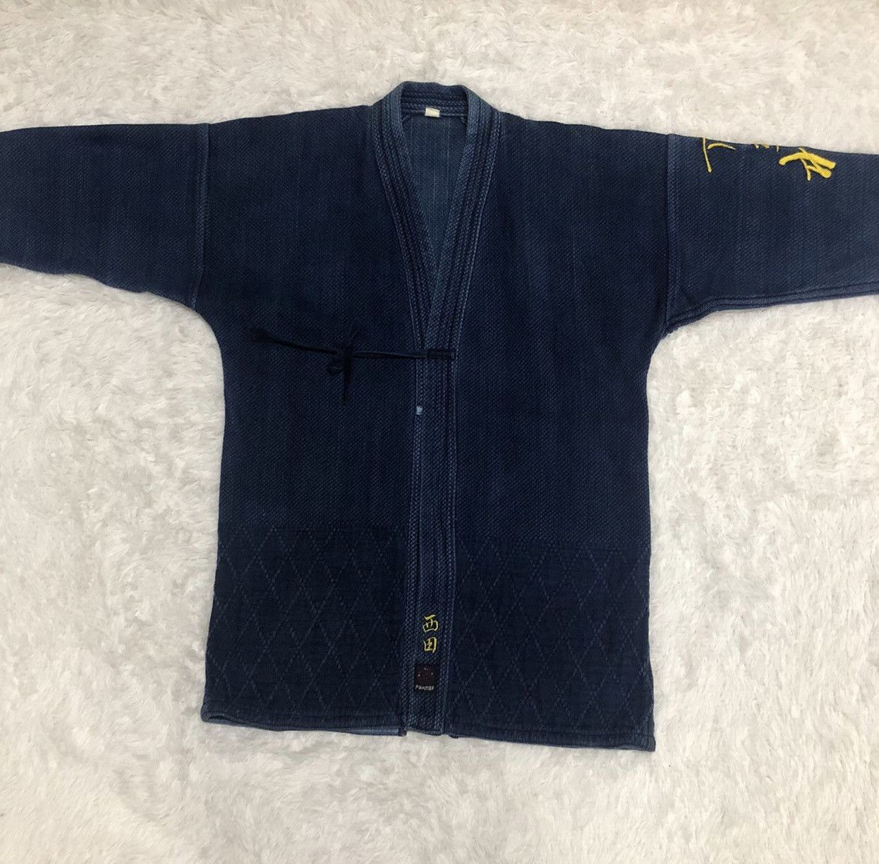 Japanese Brand Japanese Traditional Style Kimono Kendo Indigo Size US M / EU 48-50 / 2 - 9 Thumbnail