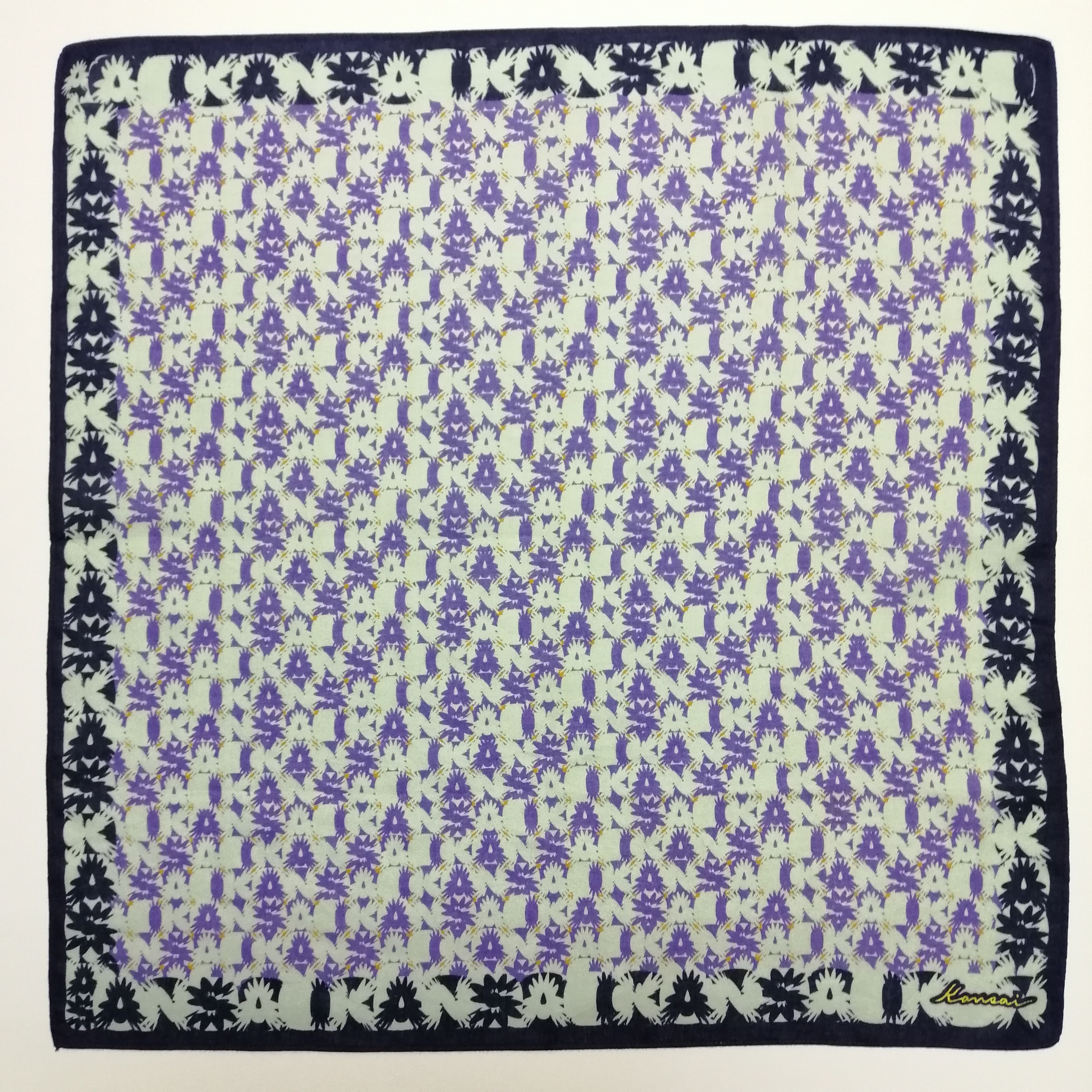 Kansai Yamamoto Kansai Handkerchief/Neckerchief/Bandana-KD2197 Size ONE SIZE - 2 Thumbnail