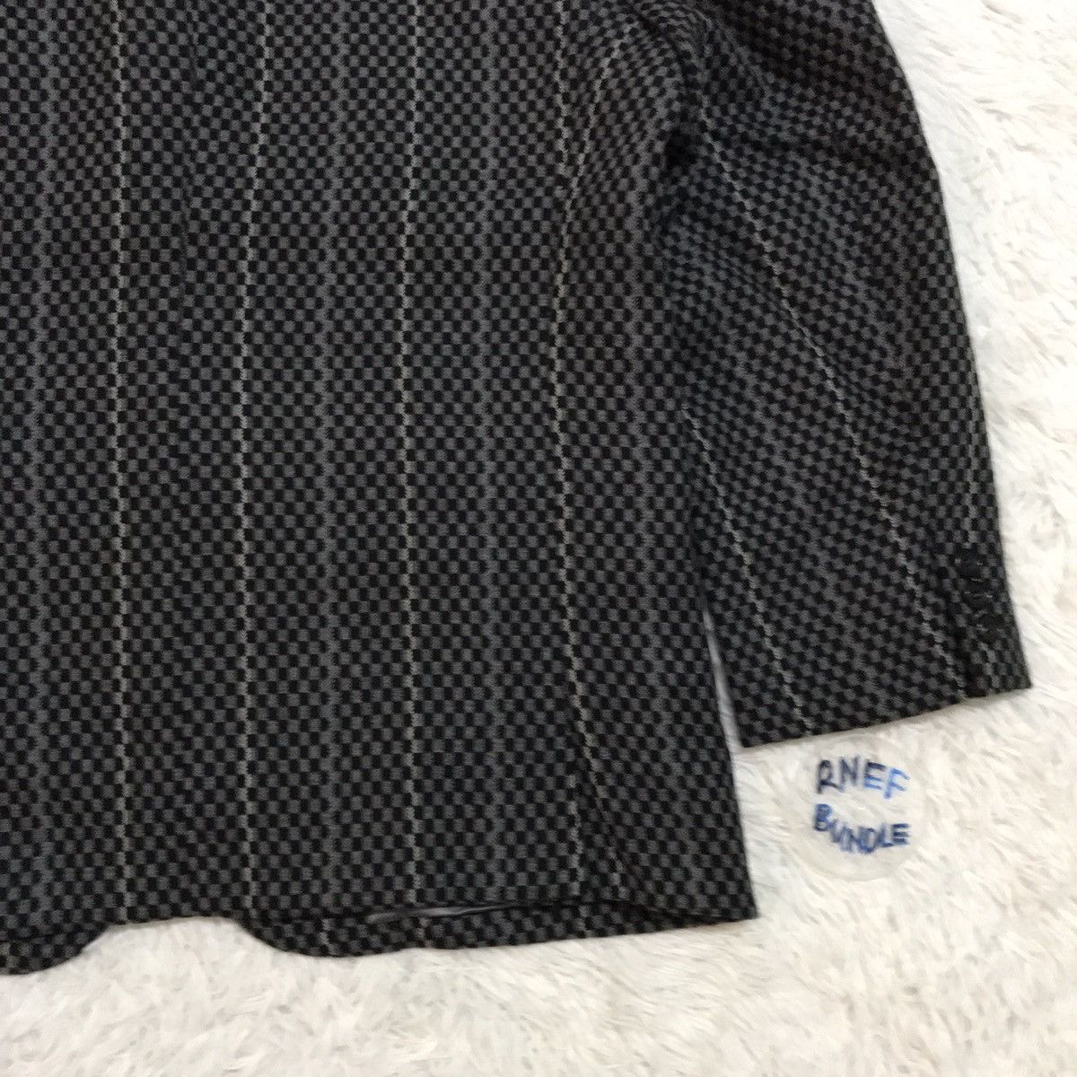 Comme des Garcons Homme Plus AD2000 Vintage Checked Comme Des Garcons Jacket Japan Size US M / EU 48-50 / 2 - 18 Thumbnail