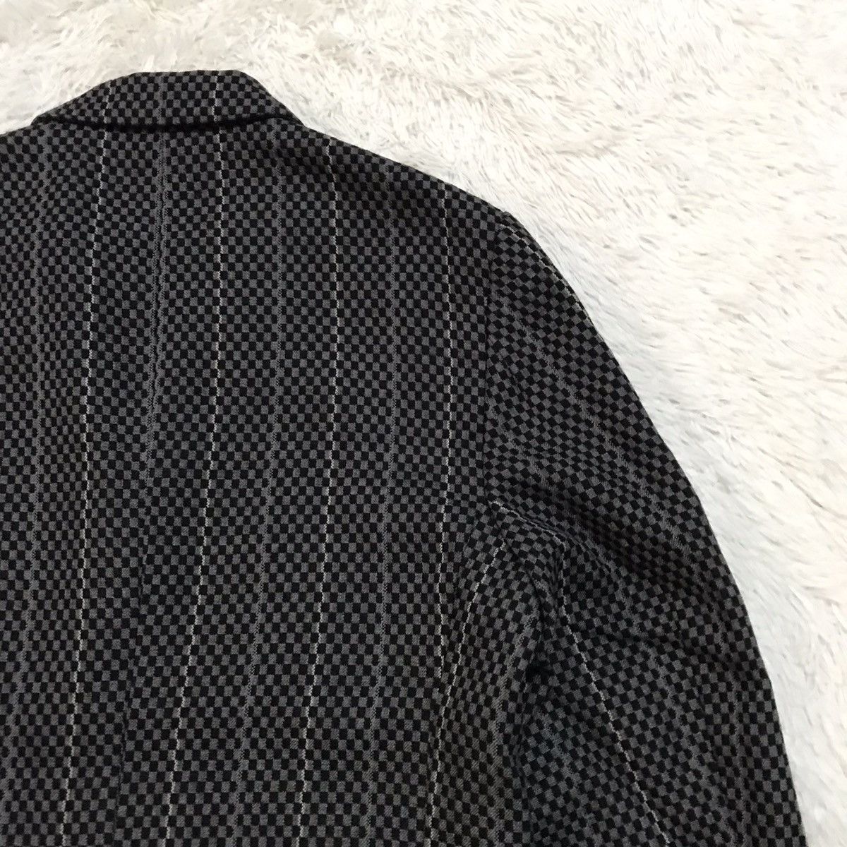 Comme des Garcons Homme Plus AD2000 Vintage Checked Comme Des Garcons Jacket Japan Size US M / EU 48-50 / 2 - 19 Thumbnail