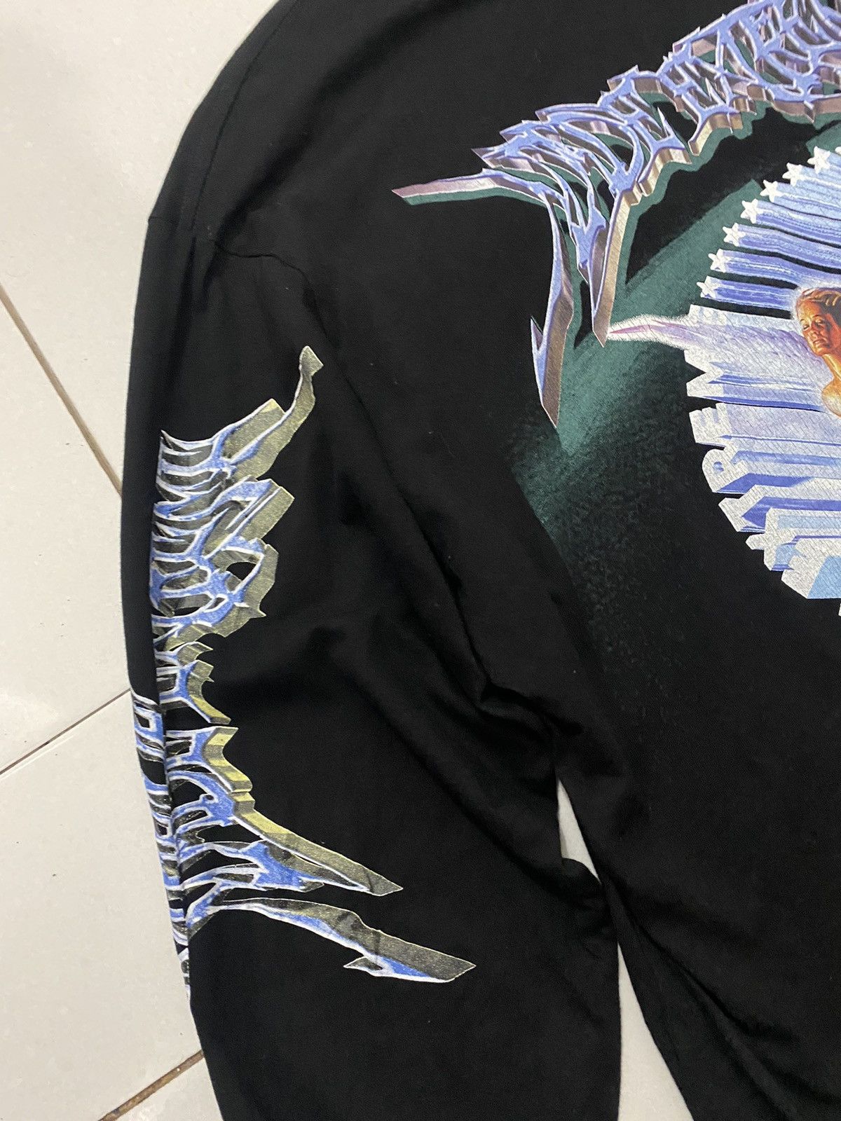Japanese Brand Highway-G Made Extreme x Black Air Longsleeve Size US XXL / EU 58 / 5 - 4 Thumbnail