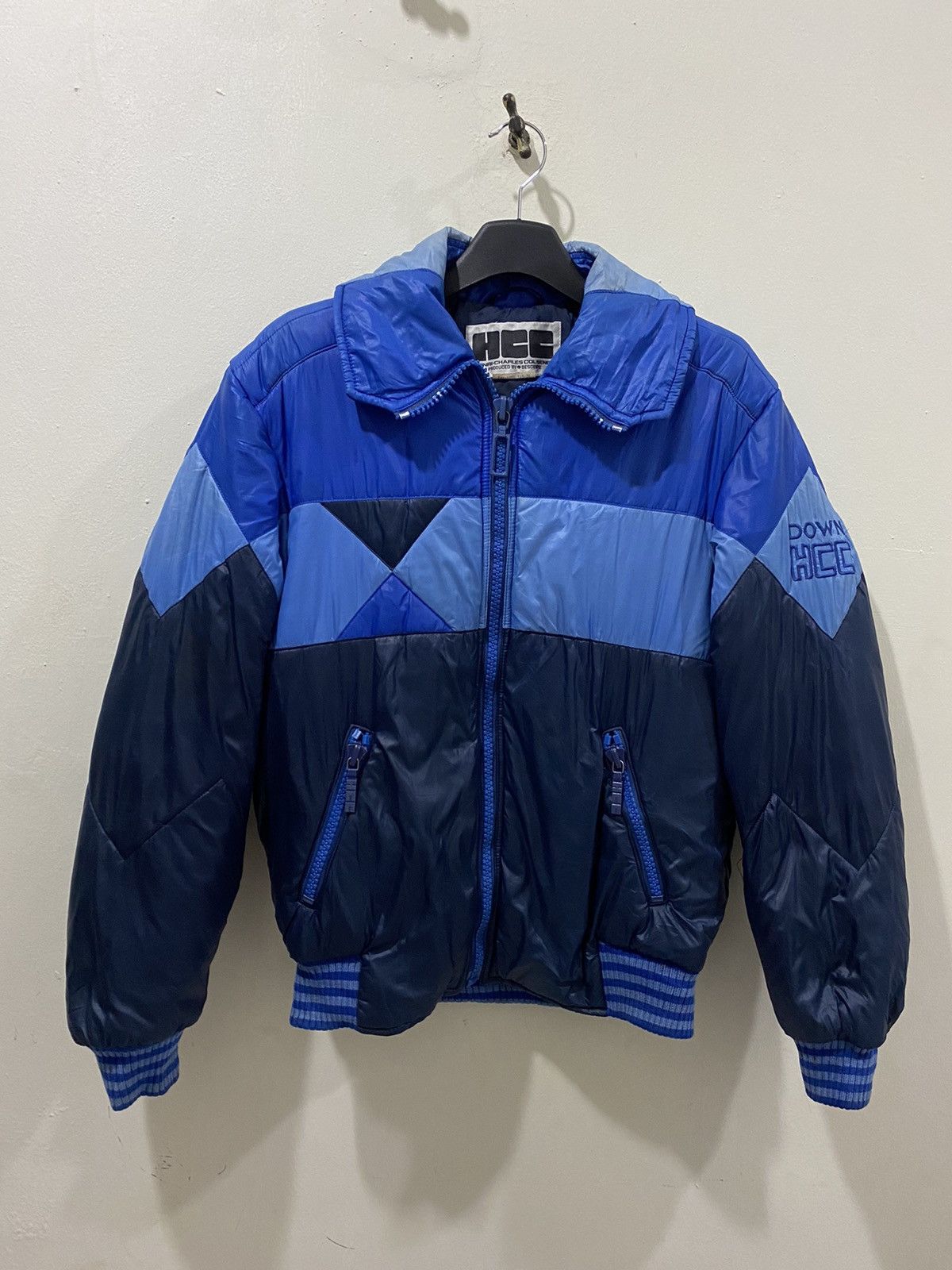 Descente 90's Henri Charles Colsenet Down Jacket Size US M / EU 48-50 / 2 - 2 Thumbnail