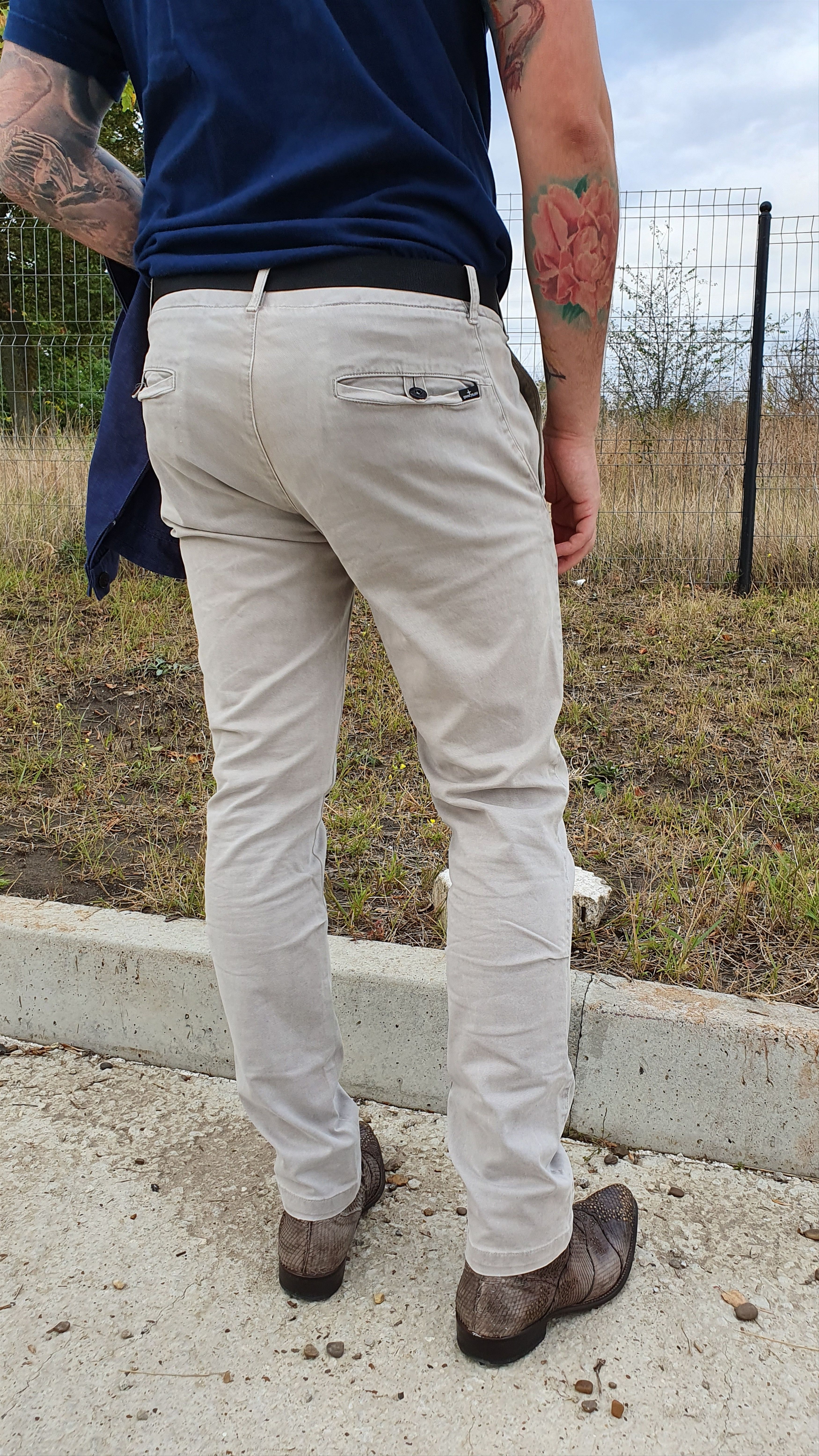 Stone Island Rare Stone Island Casual Skinny Pants Size US 33 - 2 Thumbnail