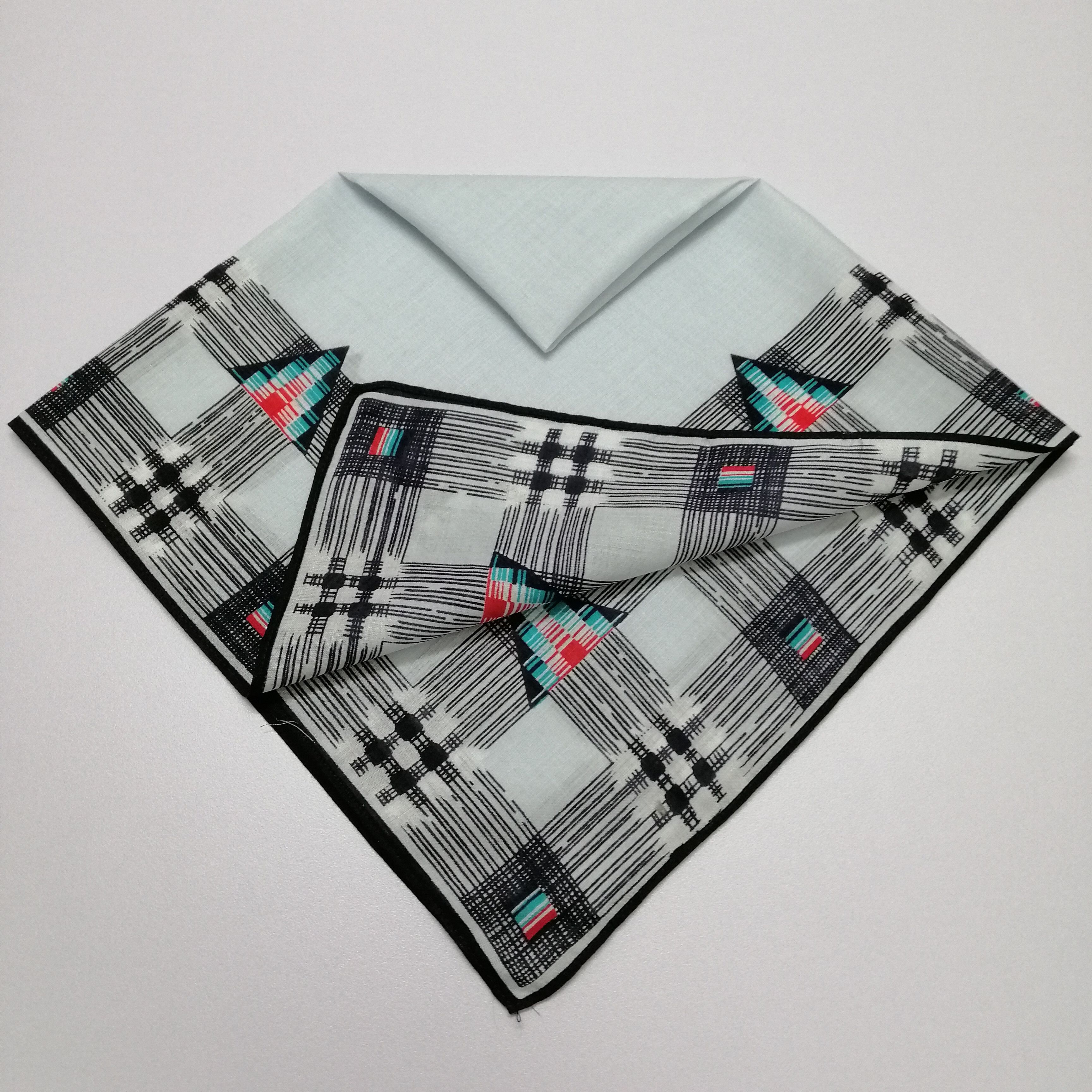 Kansai Yamamoto × Vintage Vintage Kansai Handkerchief/Neckerchief/Bandana-KD2328 Size ONE SIZE - 4 Thumbnail