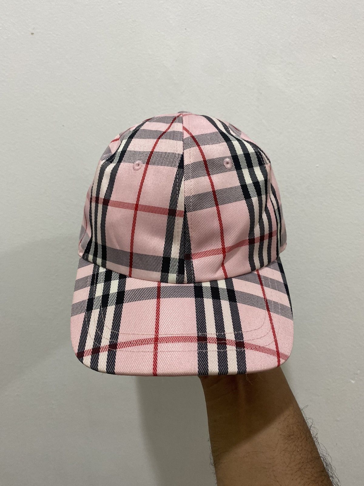 Japanese Brand VTG NEXT Nova Check Baseball Cap Size ONE SIZE - 2 Thumbnail