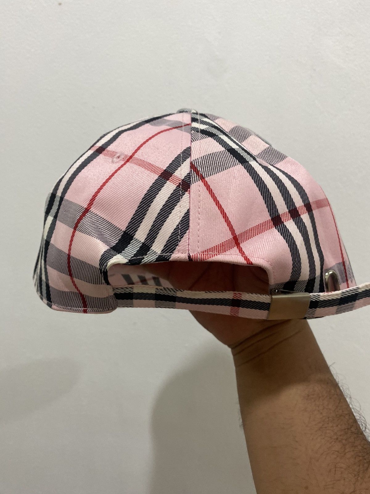 Japanese Brand VTG NEXT Nova Check Baseball Cap Size ONE SIZE - 3 Thumbnail