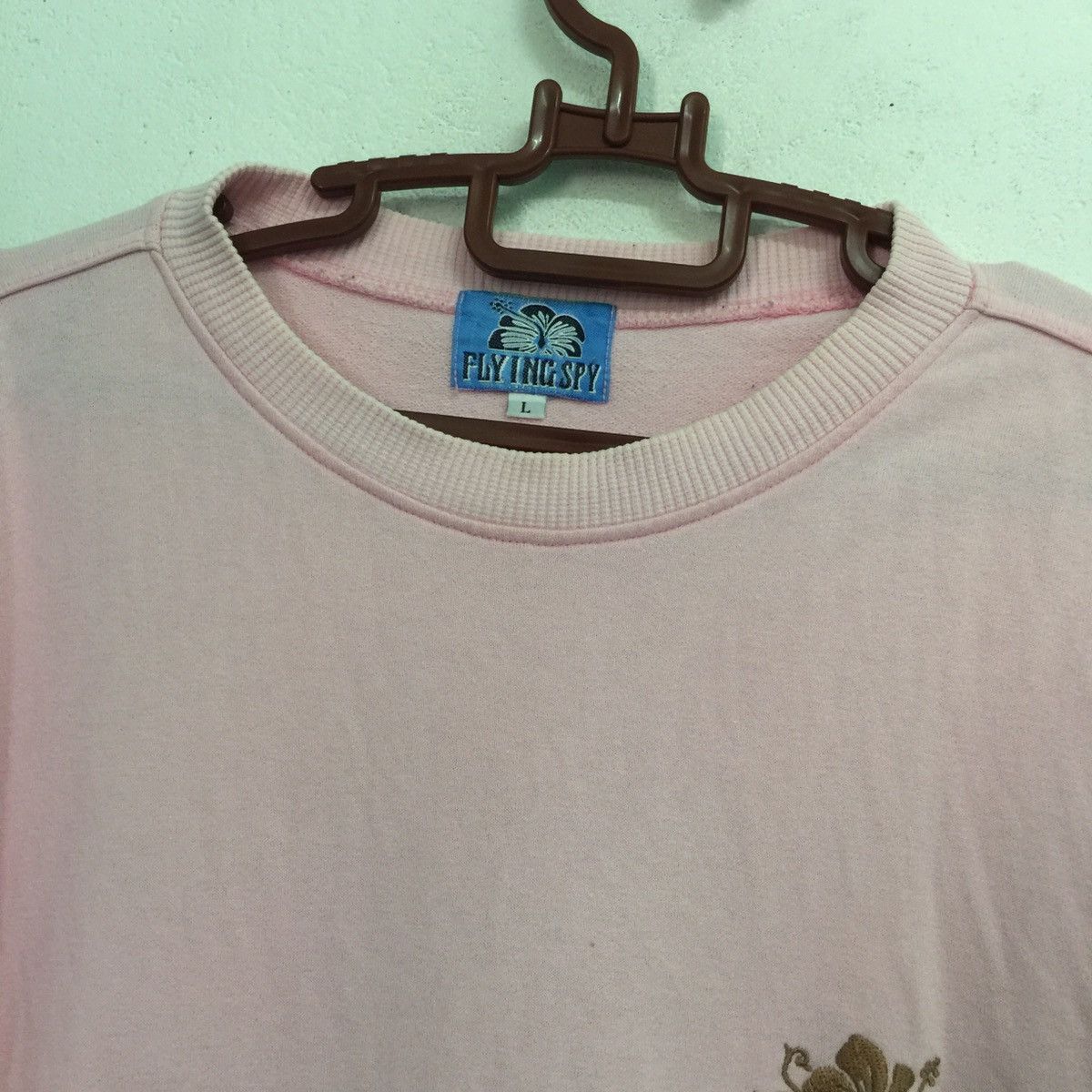 Japanese Brand Flying spy embroidered logo sweatshirt Size US L / EU 52-54 / 3 - 6 Thumbnail