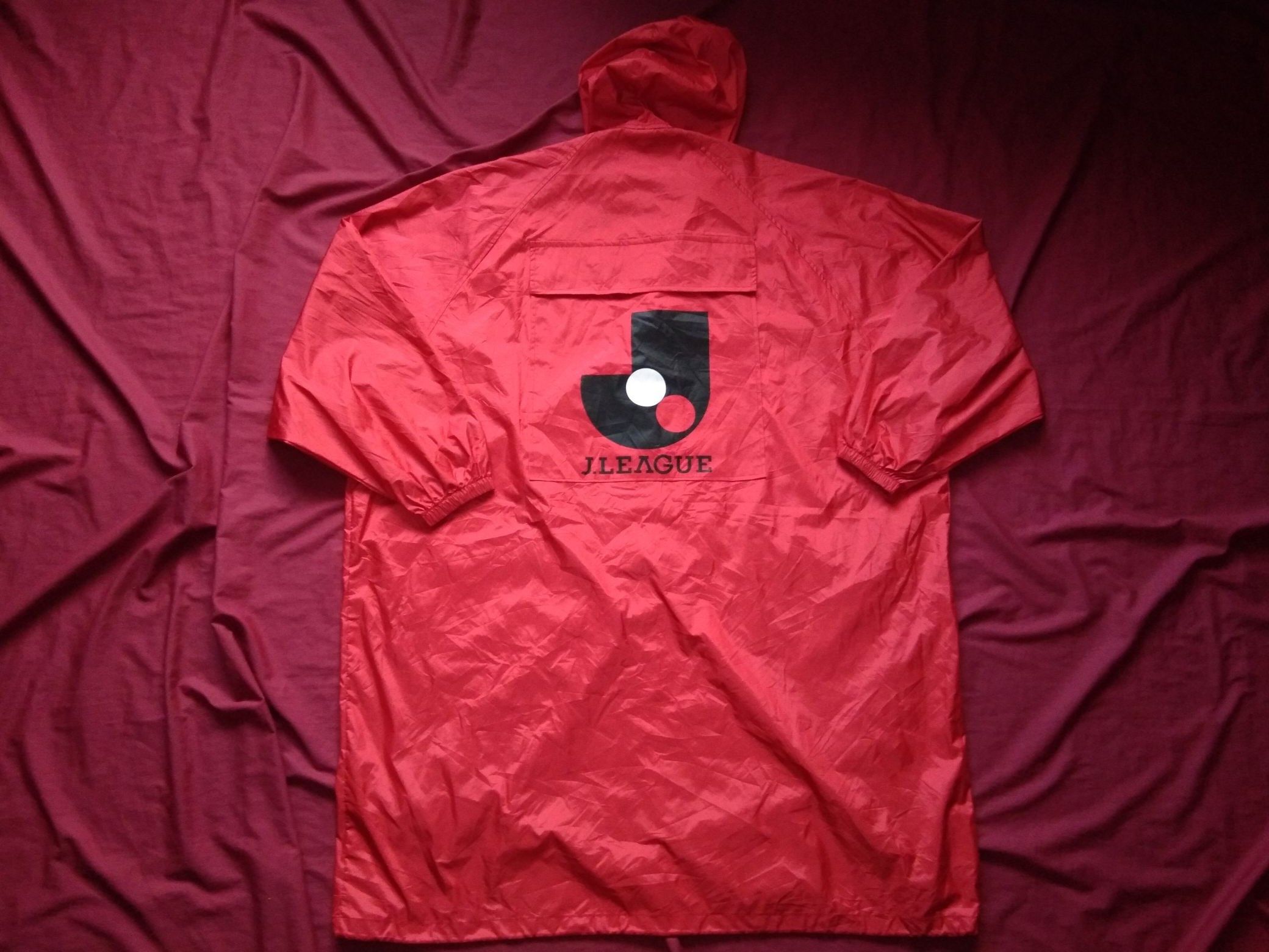 Japanese Brand × Mizuno × Vintage VTG 90s JLeague Mizuno Training Raincoat jacket windbreaker Size US XL / EU 56 / 4 - 3 Thumbnail
