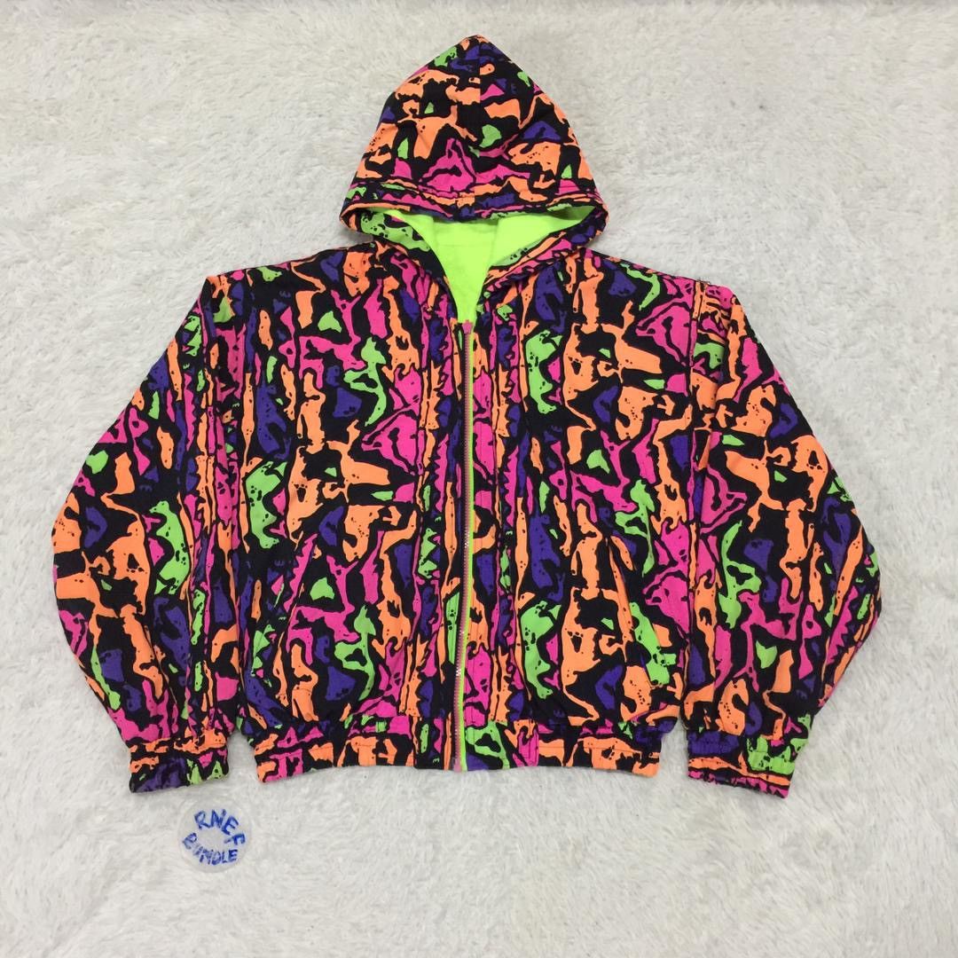 Nice colourful Oneill reversible jacket hoodie