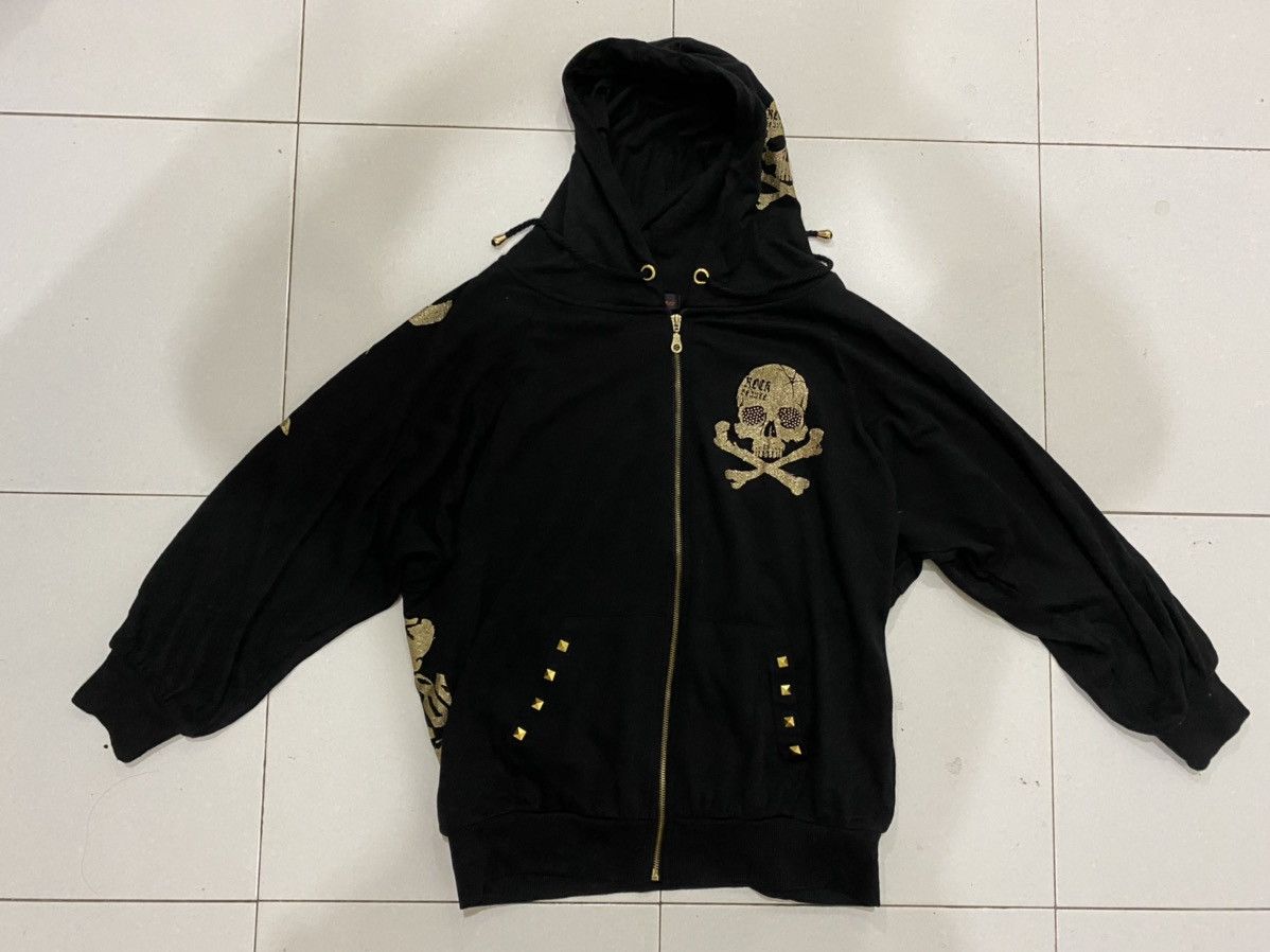 Other VTG JAPAN SKULL Plein Beaute Hoodie Size US L / EU 52-54 / 3 - 6 Thumbnail