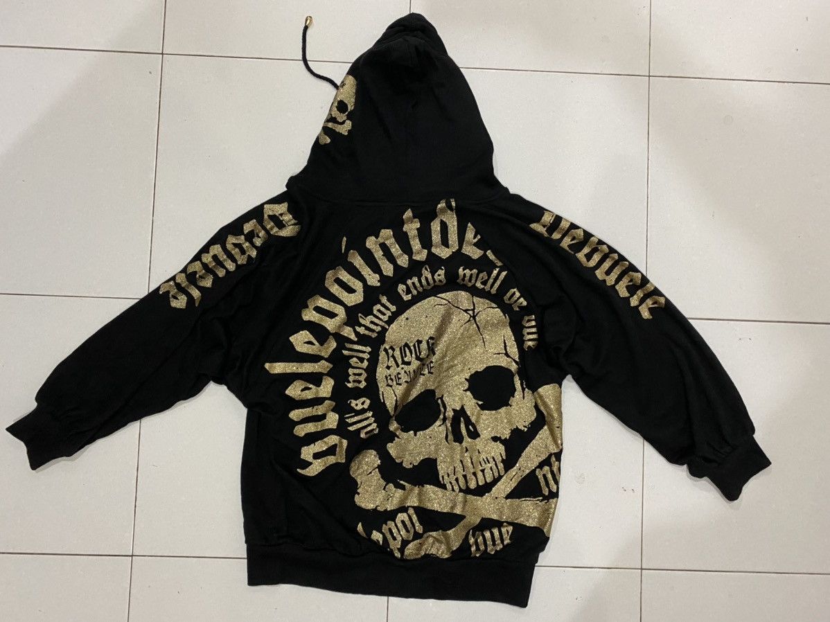 Other VTG JAPAN SKULL Plein Beaute Hoodie Size US L / EU 52-54 / 3 - 2 Thumbnail