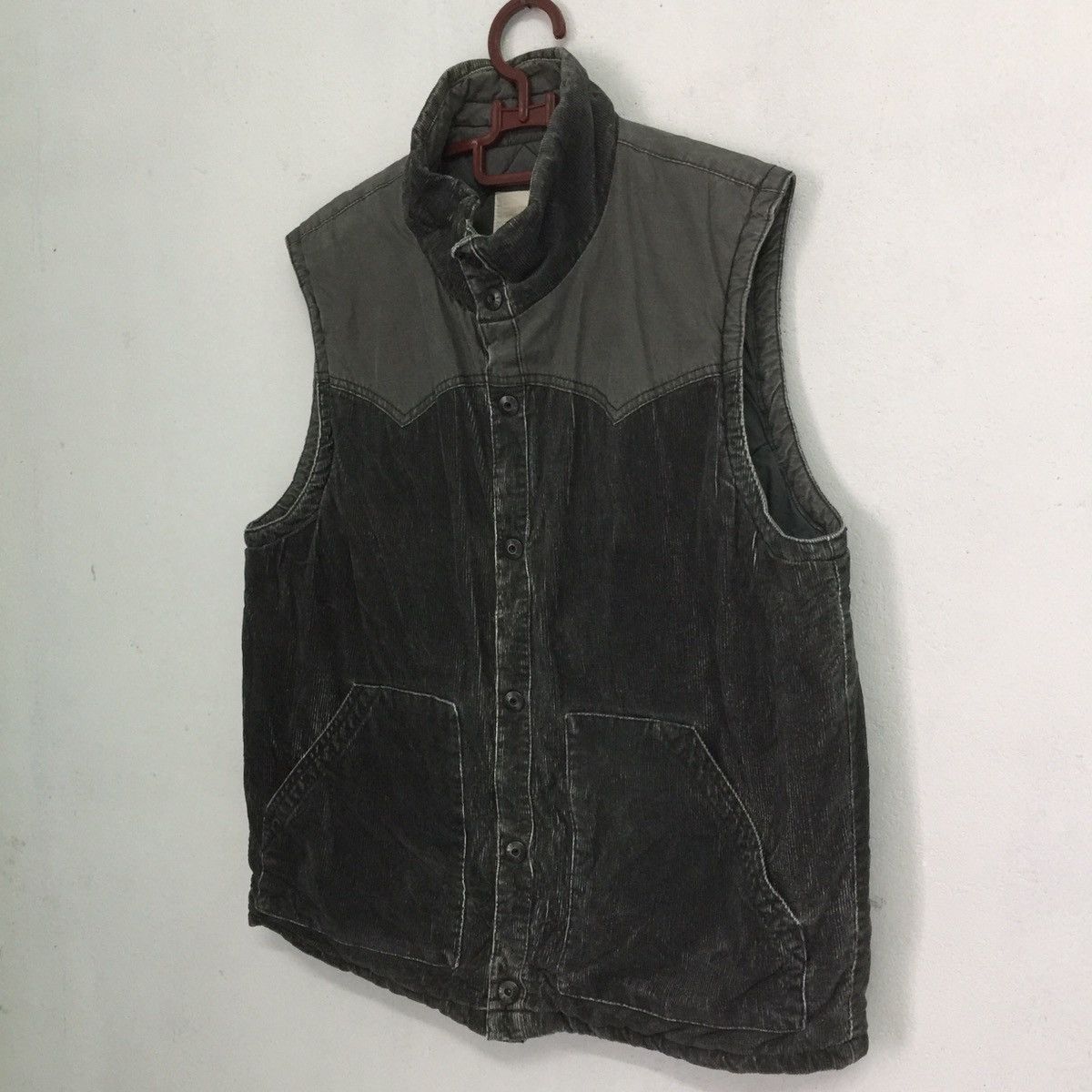 Japanese Brand Back Number Vest Jacket Fashion Street Size US XL / EU 56 / 4 - 2 Thumbnail