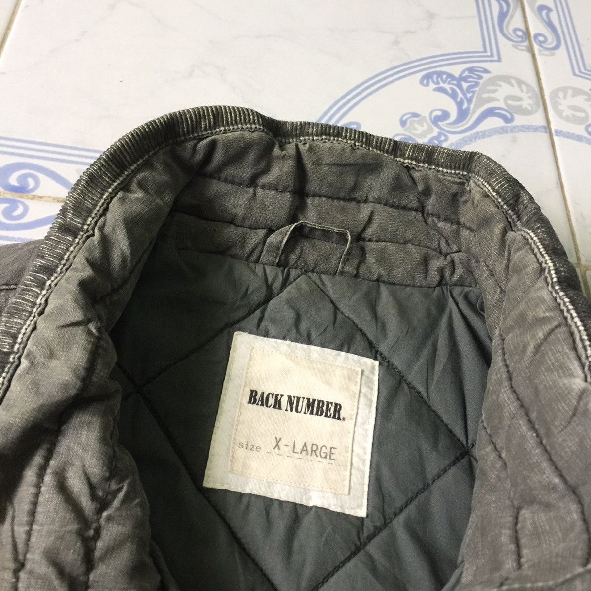Japanese Brand Back Number Vest Jacket Fashion Street Size US XL / EU 56 / 4 - 9 Thumbnail