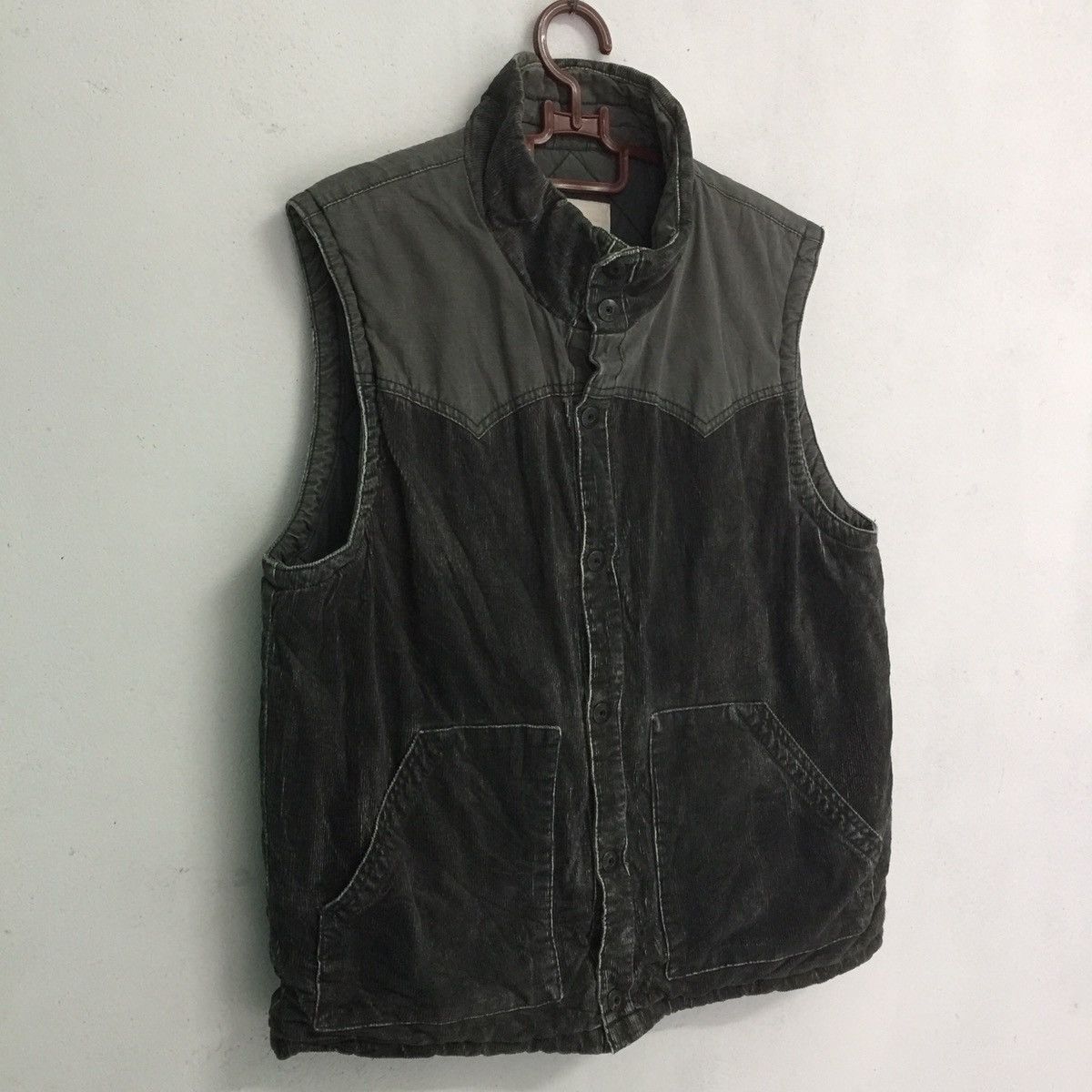 Japanese Brand Back Number Vest Jacket Fashion Street Size US XL / EU 56 / 4 - 3 Thumbnail