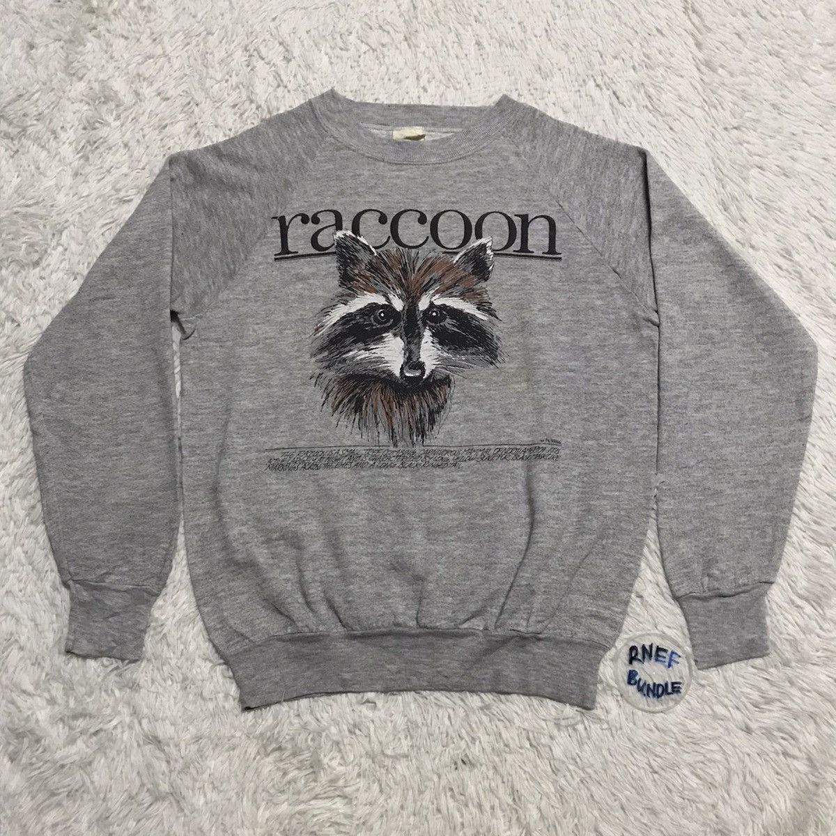 Fruit Of The Loom Raccoon fruit of the loom sweatshirt Size US S / EU 44-46 / 1 - 1 Thumbnail