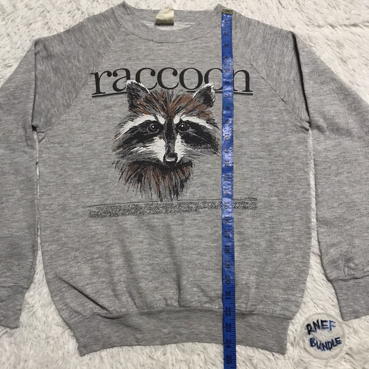 Fruit Of The Loom Raccoon fruit of the loom sweatshirt Size US S / EU 44-46 / 1 - 13 Thumbnail
