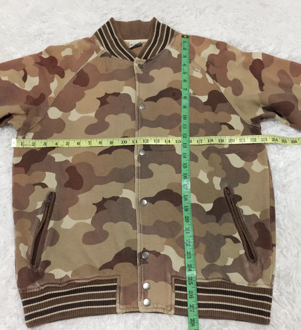 Columbia Vintage Camouflage Columbia Jacket Size US L / EU 52-54 / 3 - 3 Thumbnail
