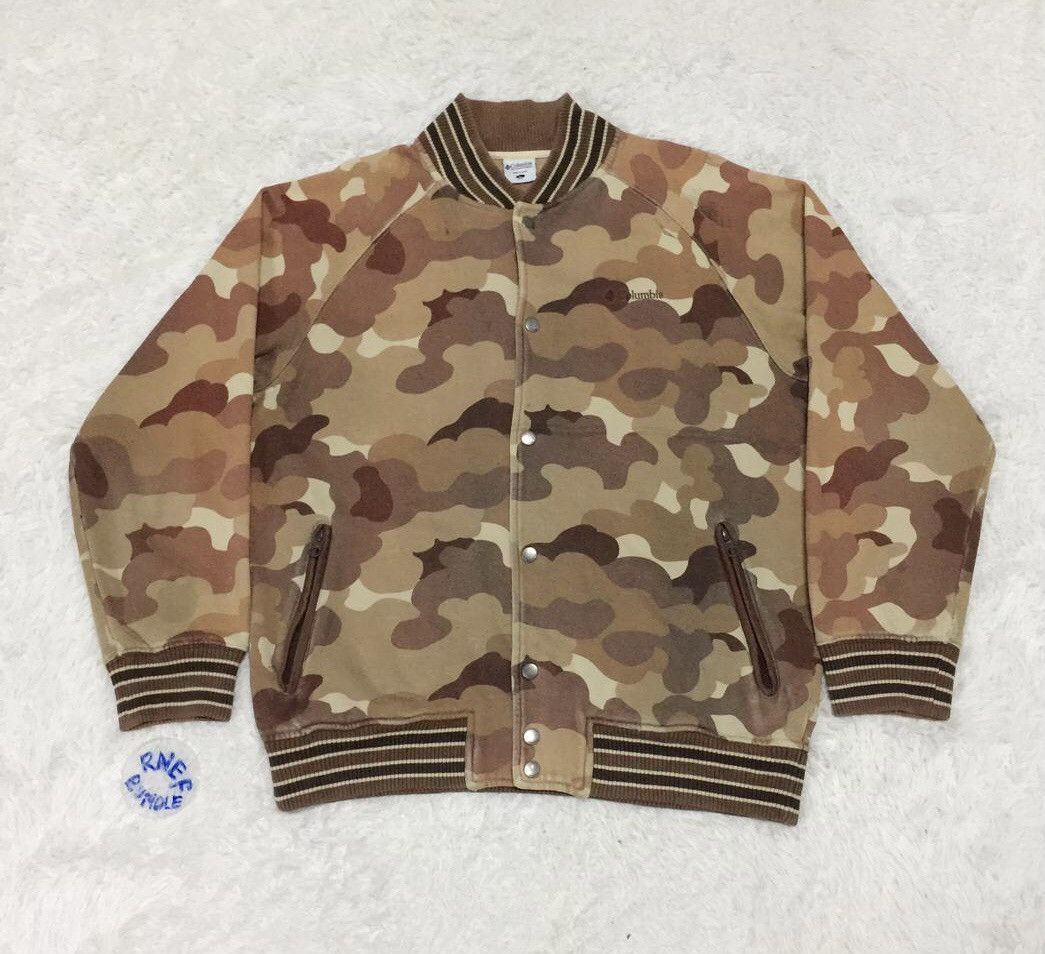 Columbia Vintage Camouflage Columbia Jacket Size US L / EU 52-54 / 3 - 1 Thumbnail