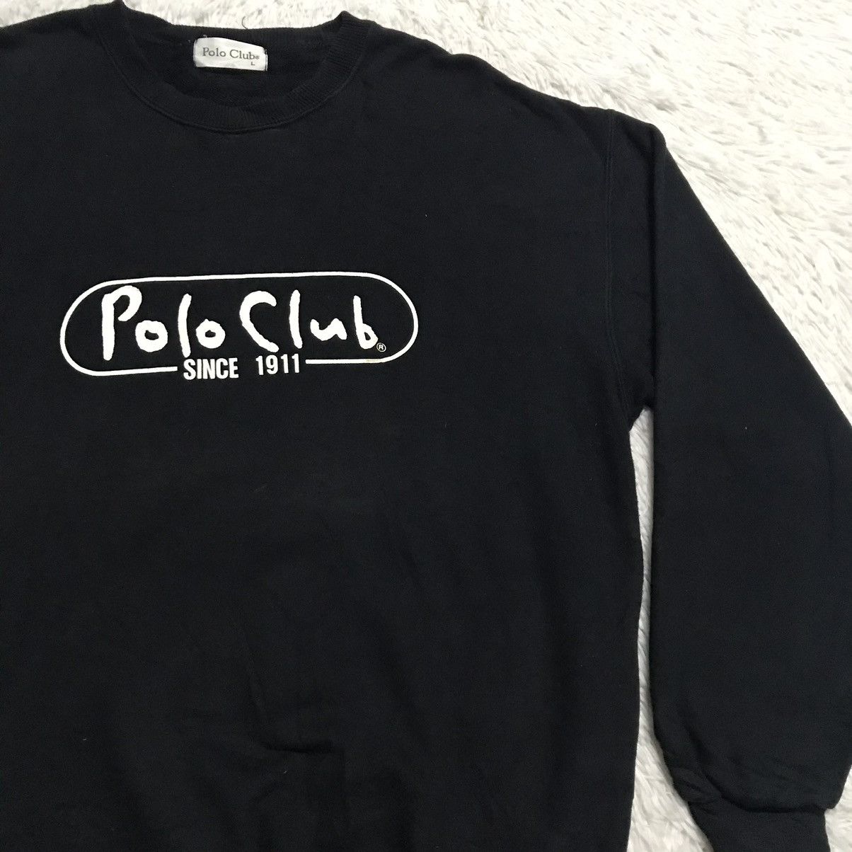 Japanese Brand Vtg polo club sweatshirt big logo Size US L / EU 52-54 / 3 - 6 Thumbnail