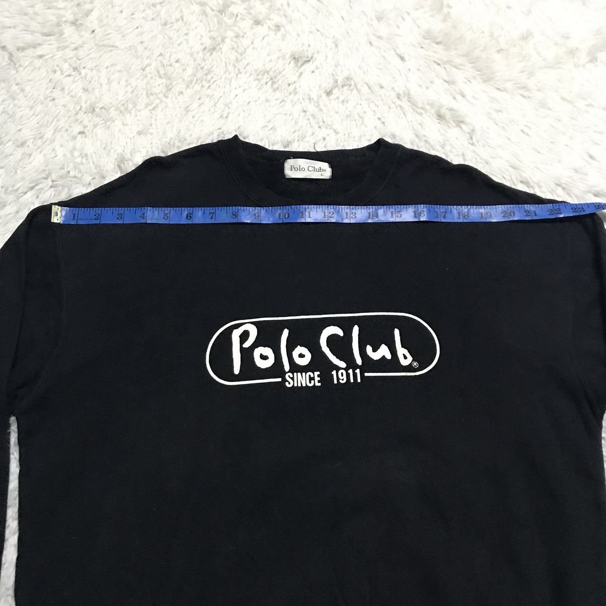 Japanese Brand Vtg polo club sweatshirt big logo Size US L / EU 52-54 / 3 - 8 Thumbnail