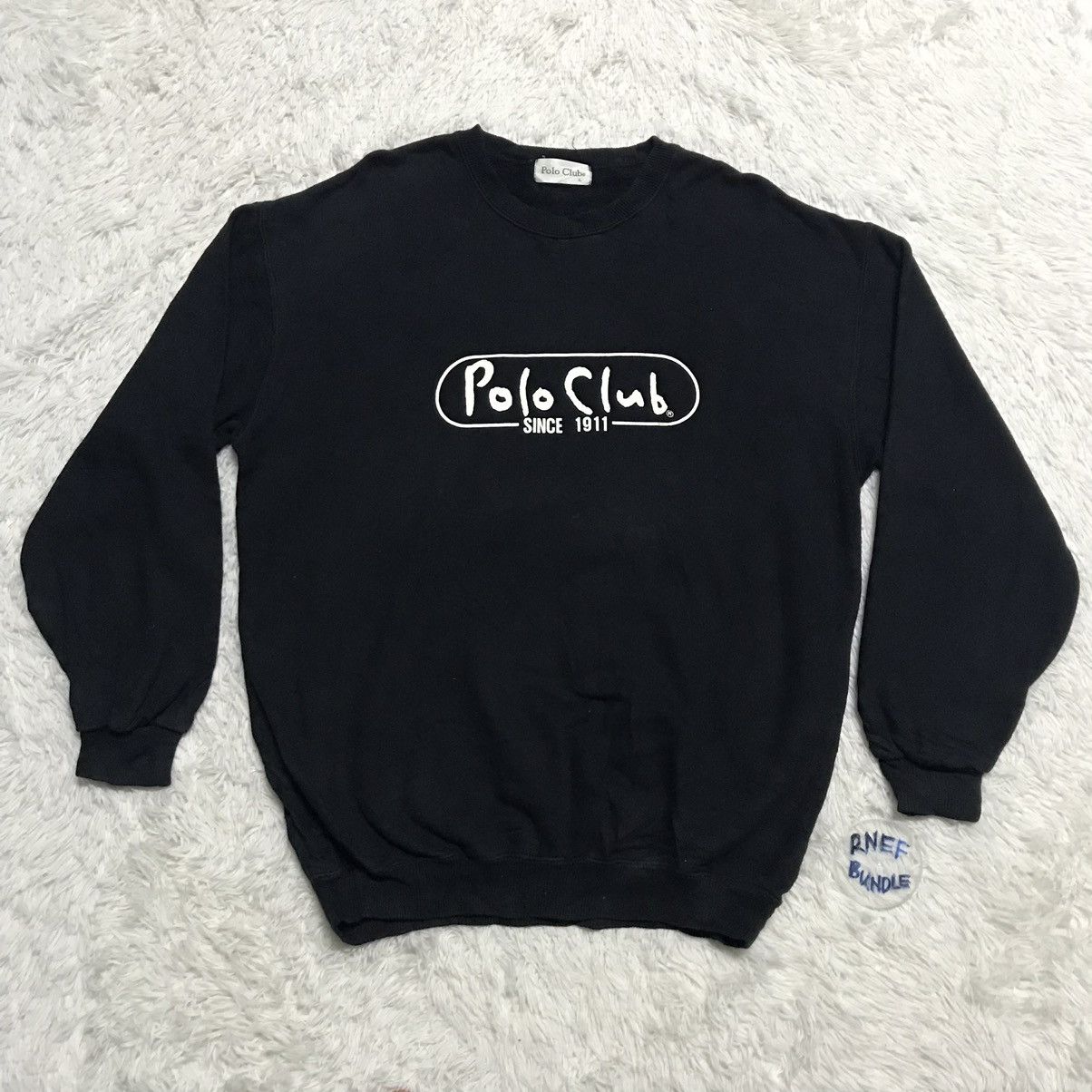Japanese Brand Vtg polo club sweatshirt big logo Size US L / EU 52-54 / 3 - 1 Thumbnail